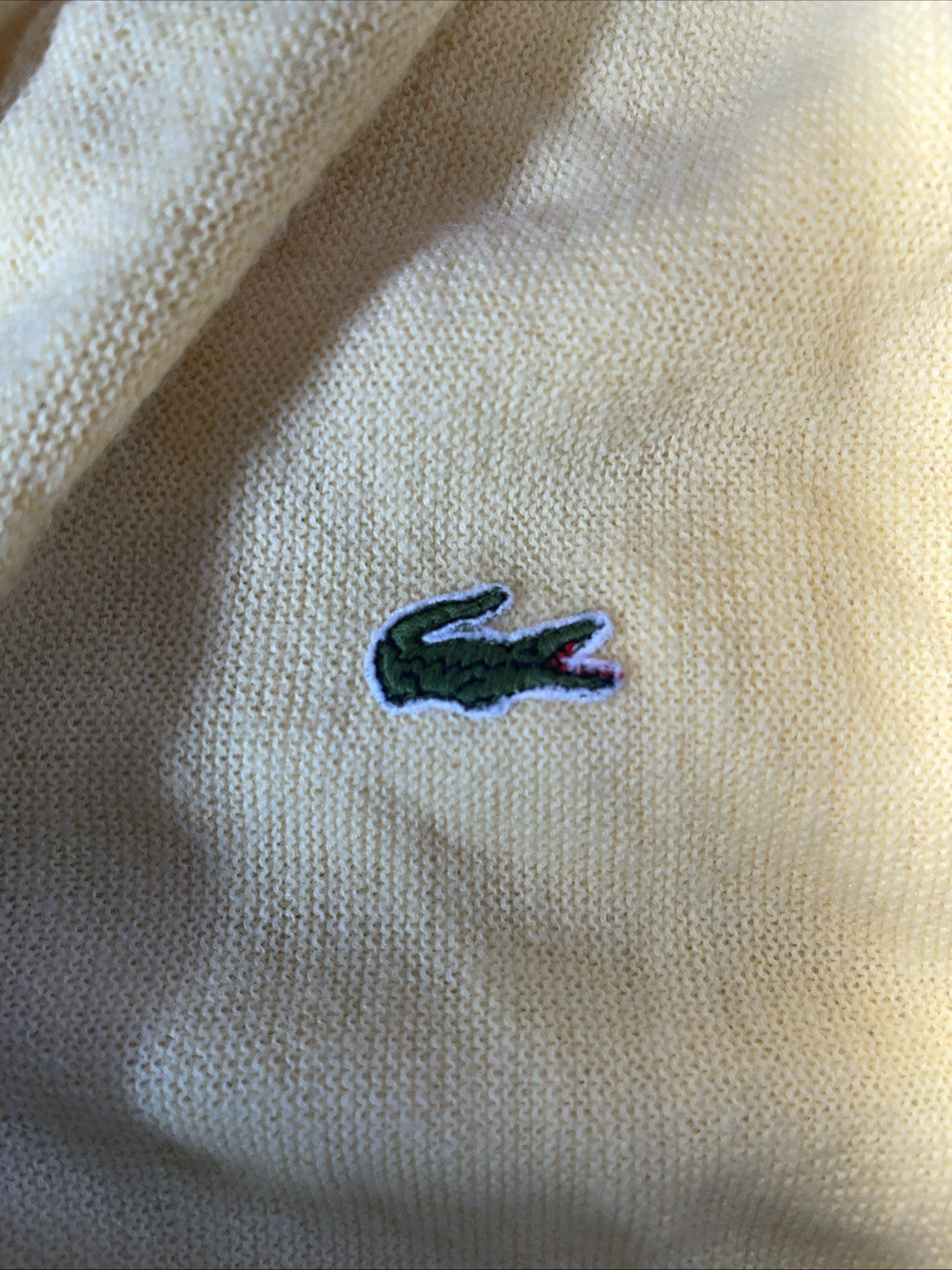 Vintage Izod Lacoste Cardigan Large 
