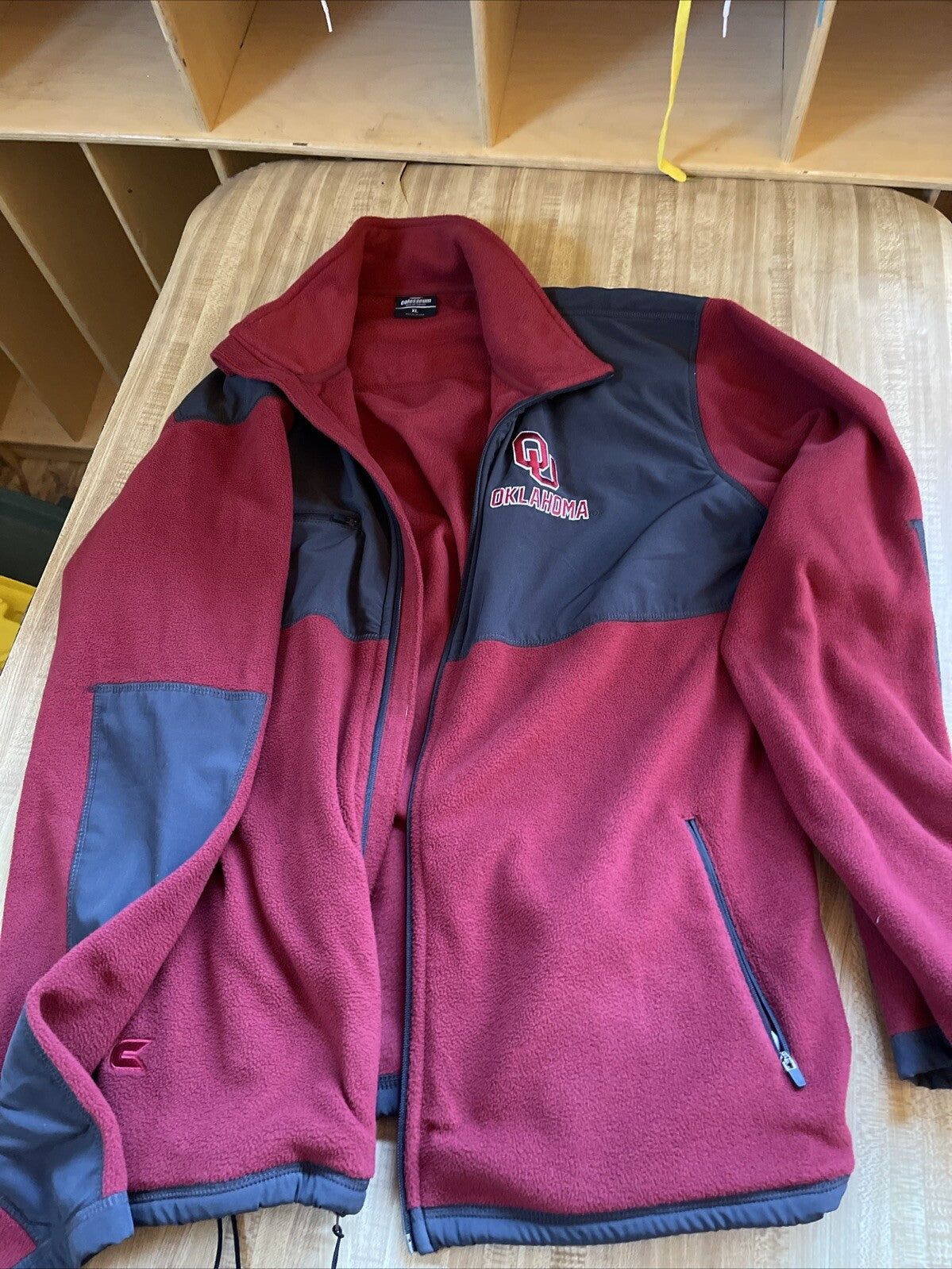 Oklahoma Sooners Full Zip XL