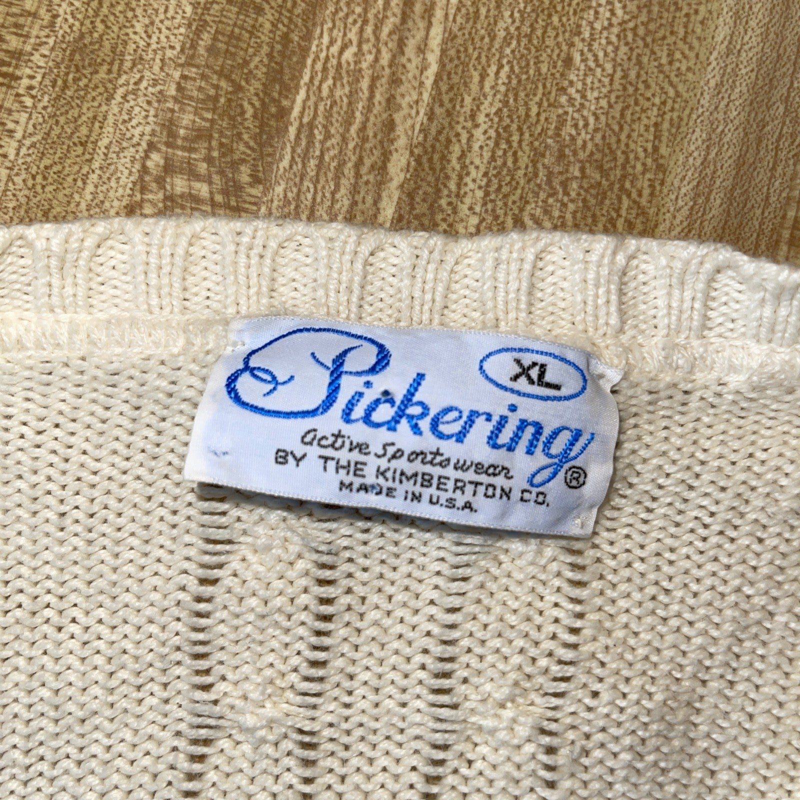 Vintage Pickering Sweater XL The Village At Smuggler’s Notch Vermont