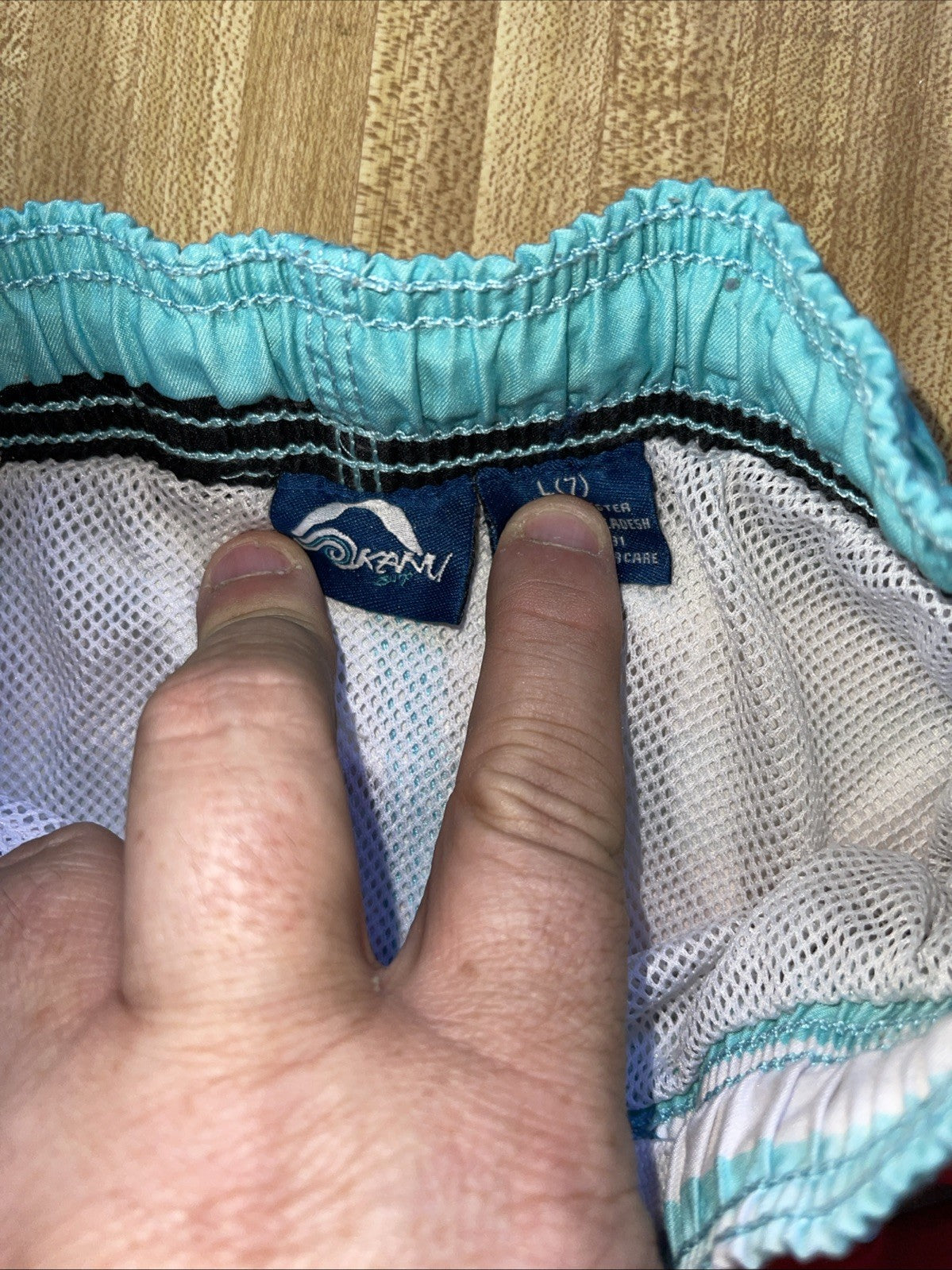 kanu surf swim trunks Boys Large 