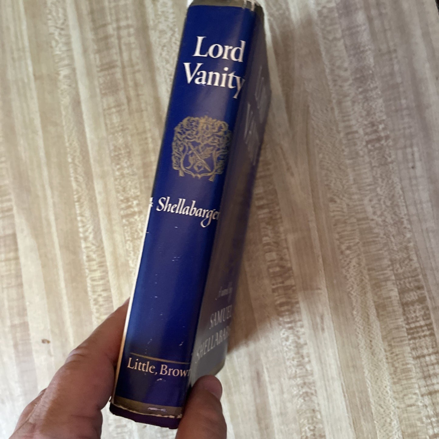 Lord Vanity Samuel Shellabarger 1953 Little Brown Venetian Society Hardcover