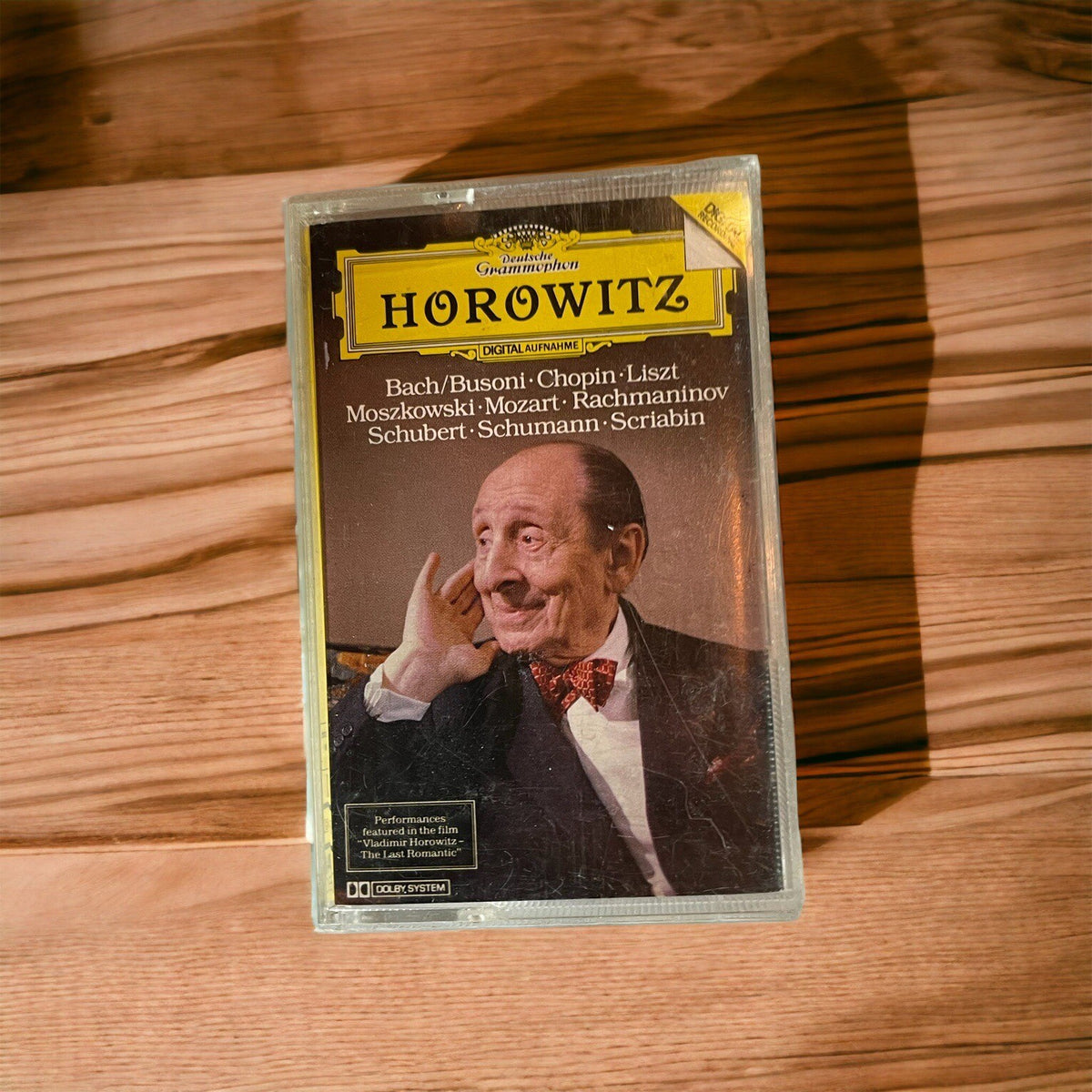 Horowitz Bach Chopin Mozart cassette
