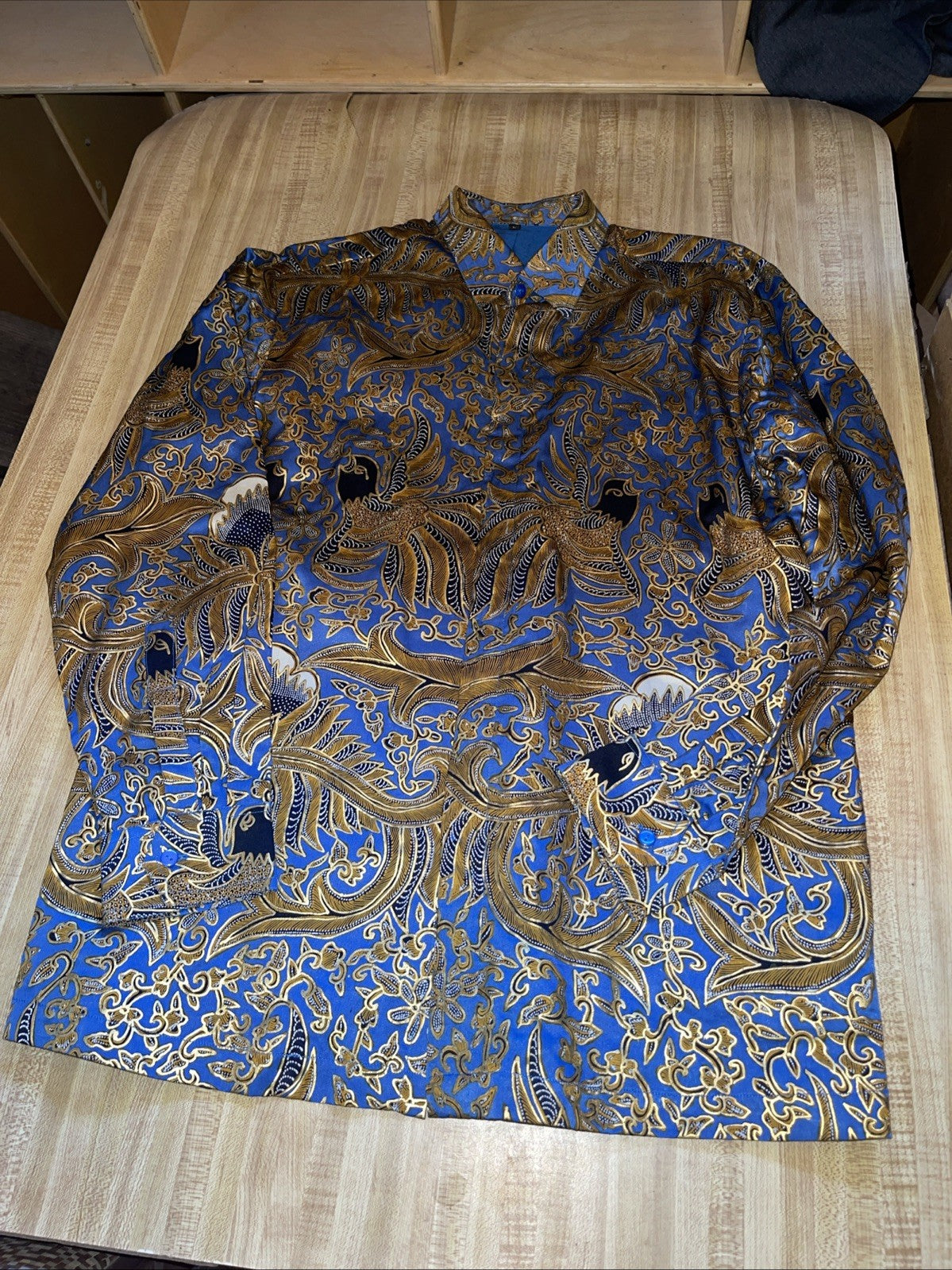 Men’s Designer Style Button Up Large AOP 