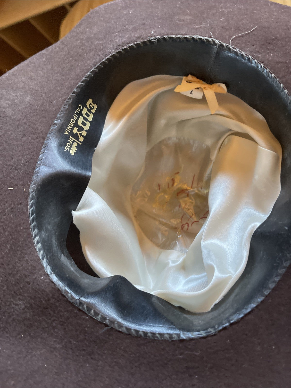 Vintage Eddy Bros Western Hat Size 7