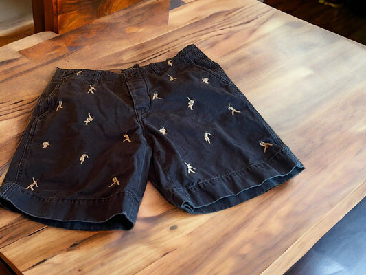 Ralph Lauren All Over Print Cricket Player Shorts 36