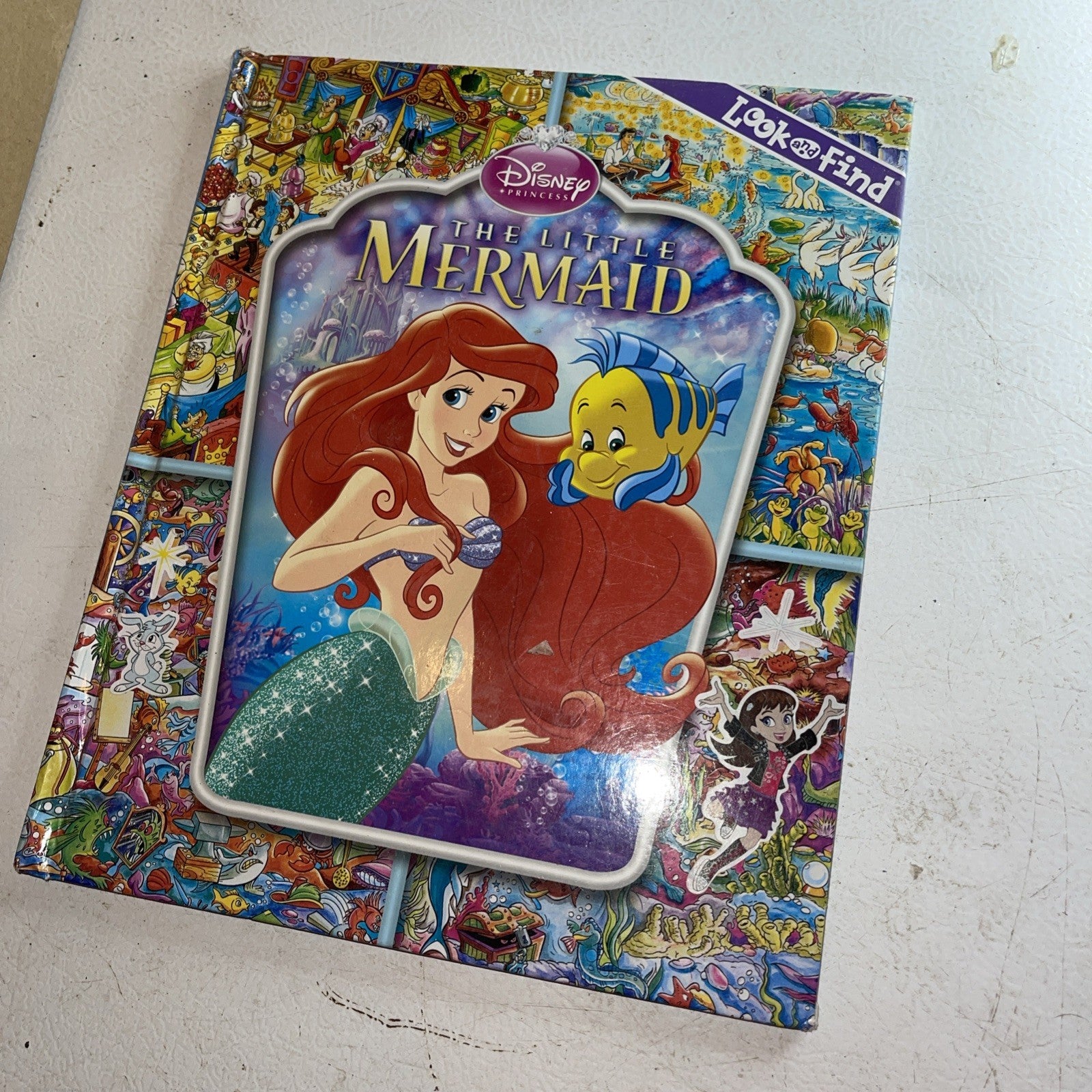 Disney The Little Mermaid Look And Find Book