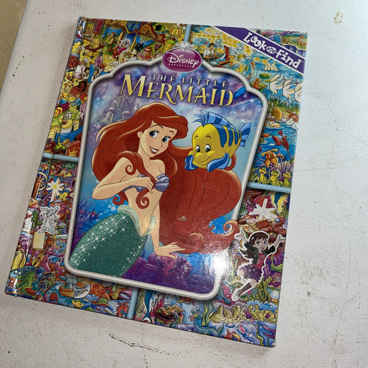 Disney The Little Mermaid Look And Find Book