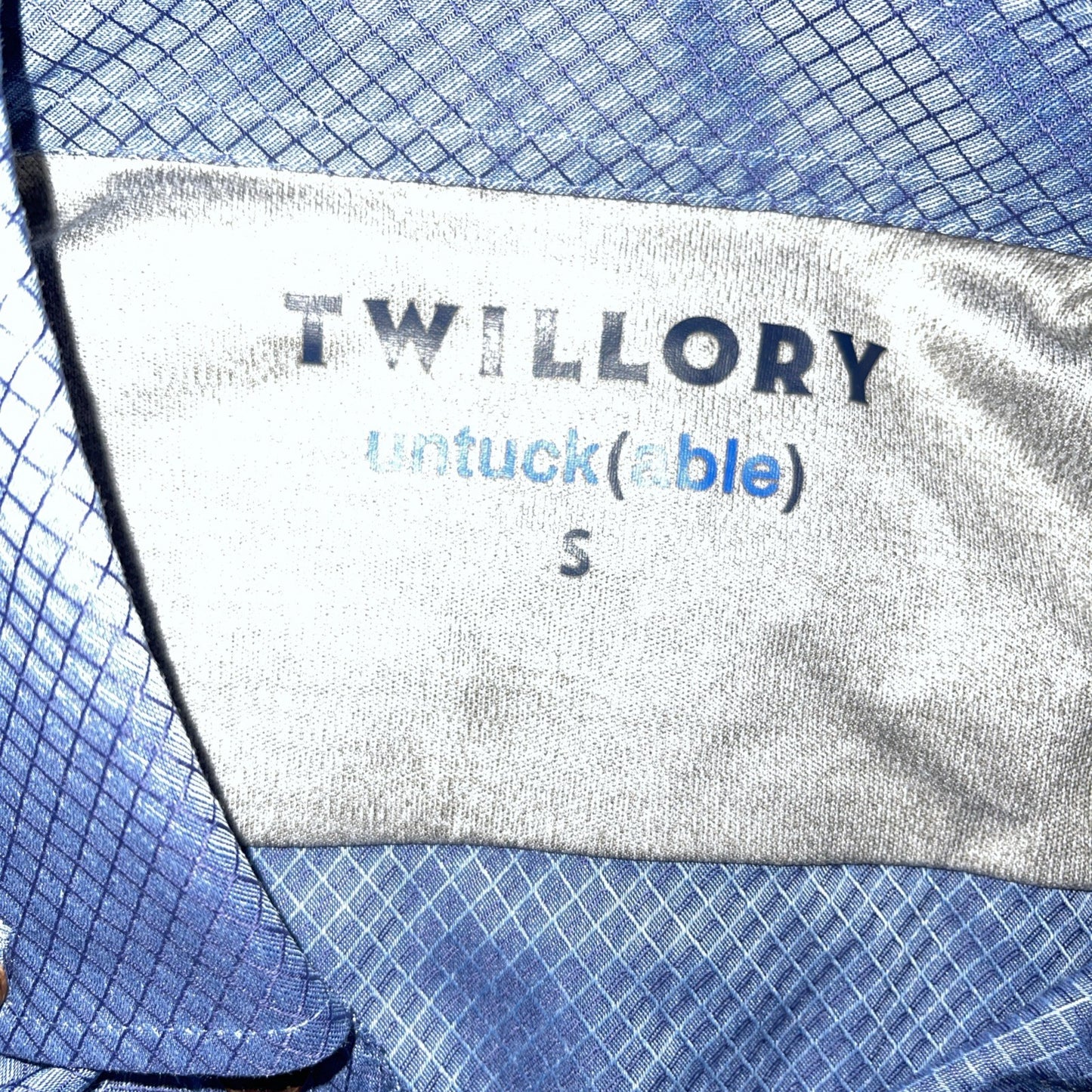 Twillory Untuckable Shirt Small 