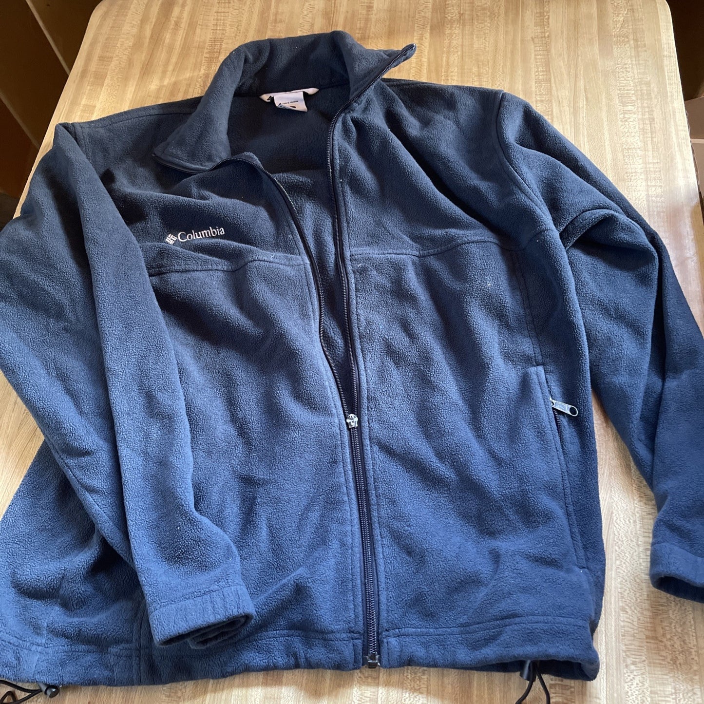 Columbia Full Zip Fleece Large 
