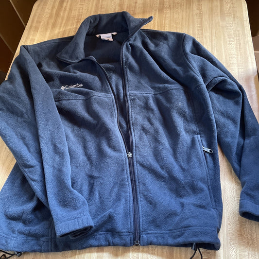 Columbia Full Zip Fleece Large 