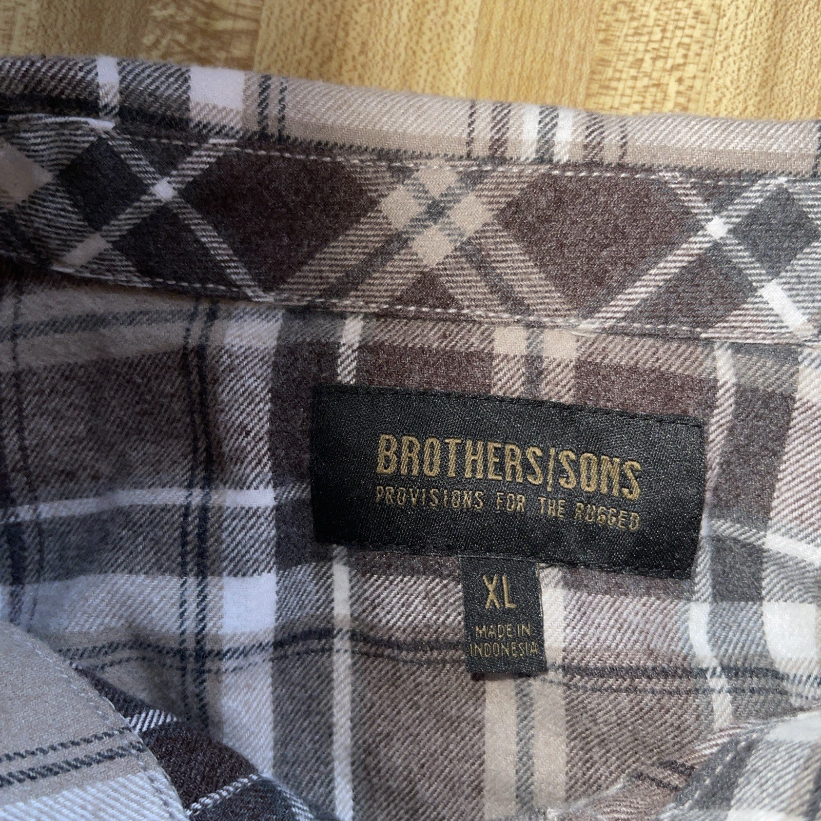Brothers Sons Flannel XL