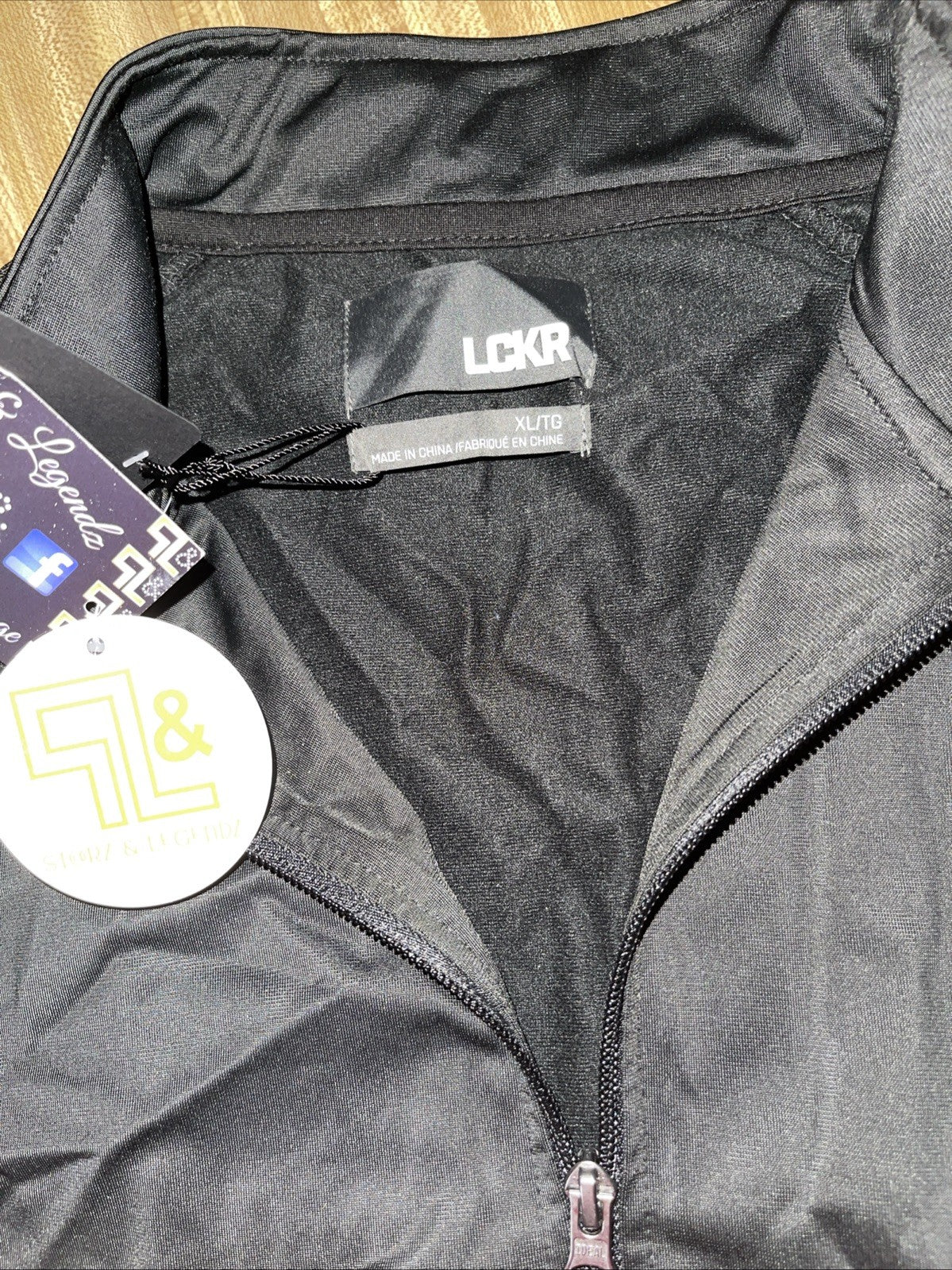 LCKR Track Jacket XL NWT Starz & Legendz