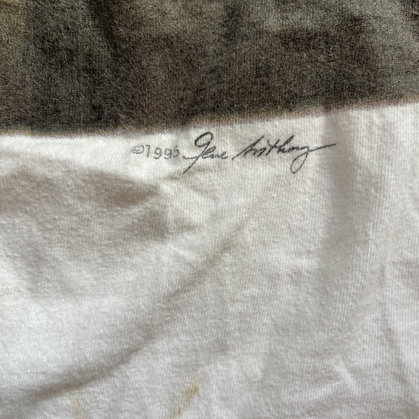 Vintage 1995 Gene Anthony T Shirt Ashbury Haight Street XL