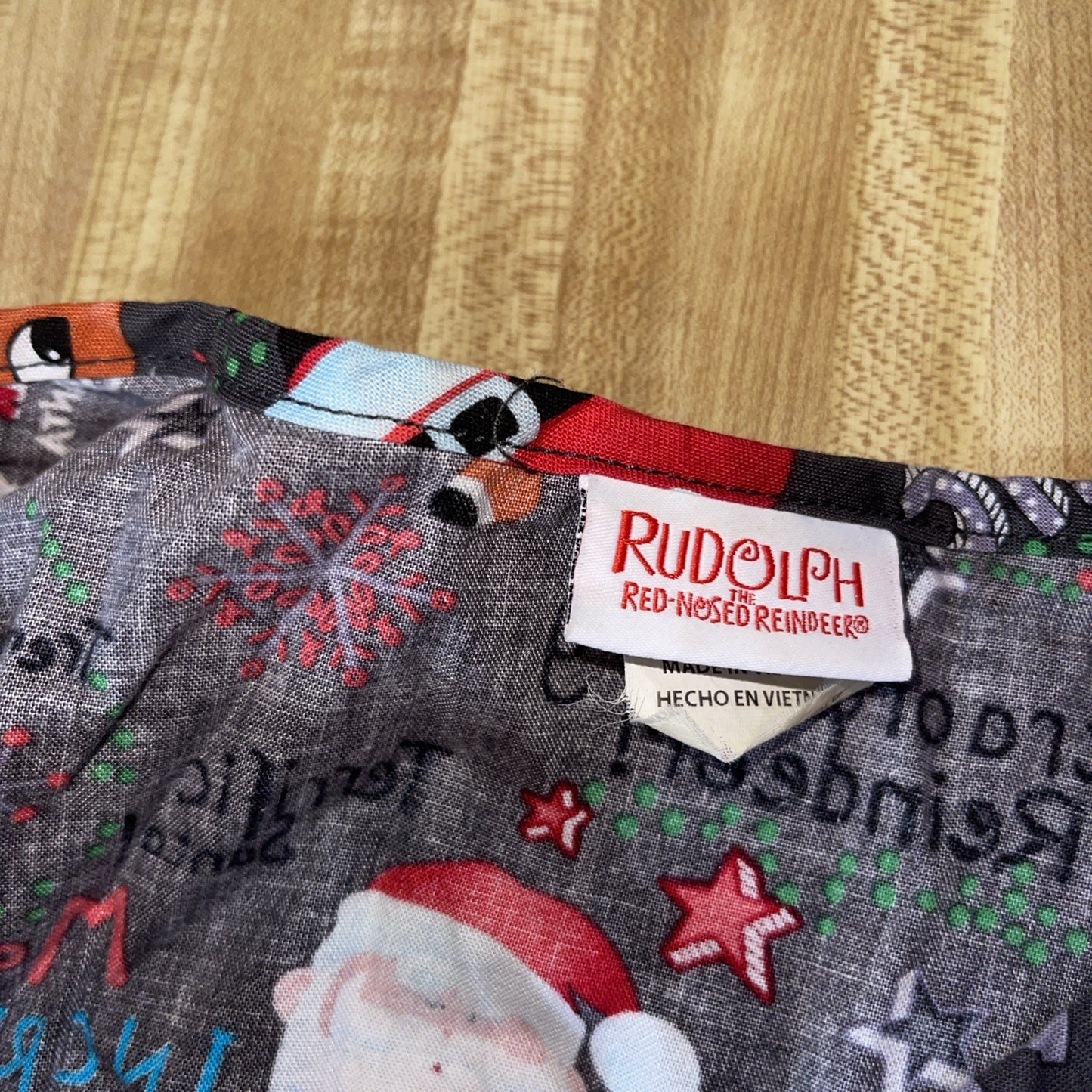 rudolph the red nosed reindeer Scrubs Top