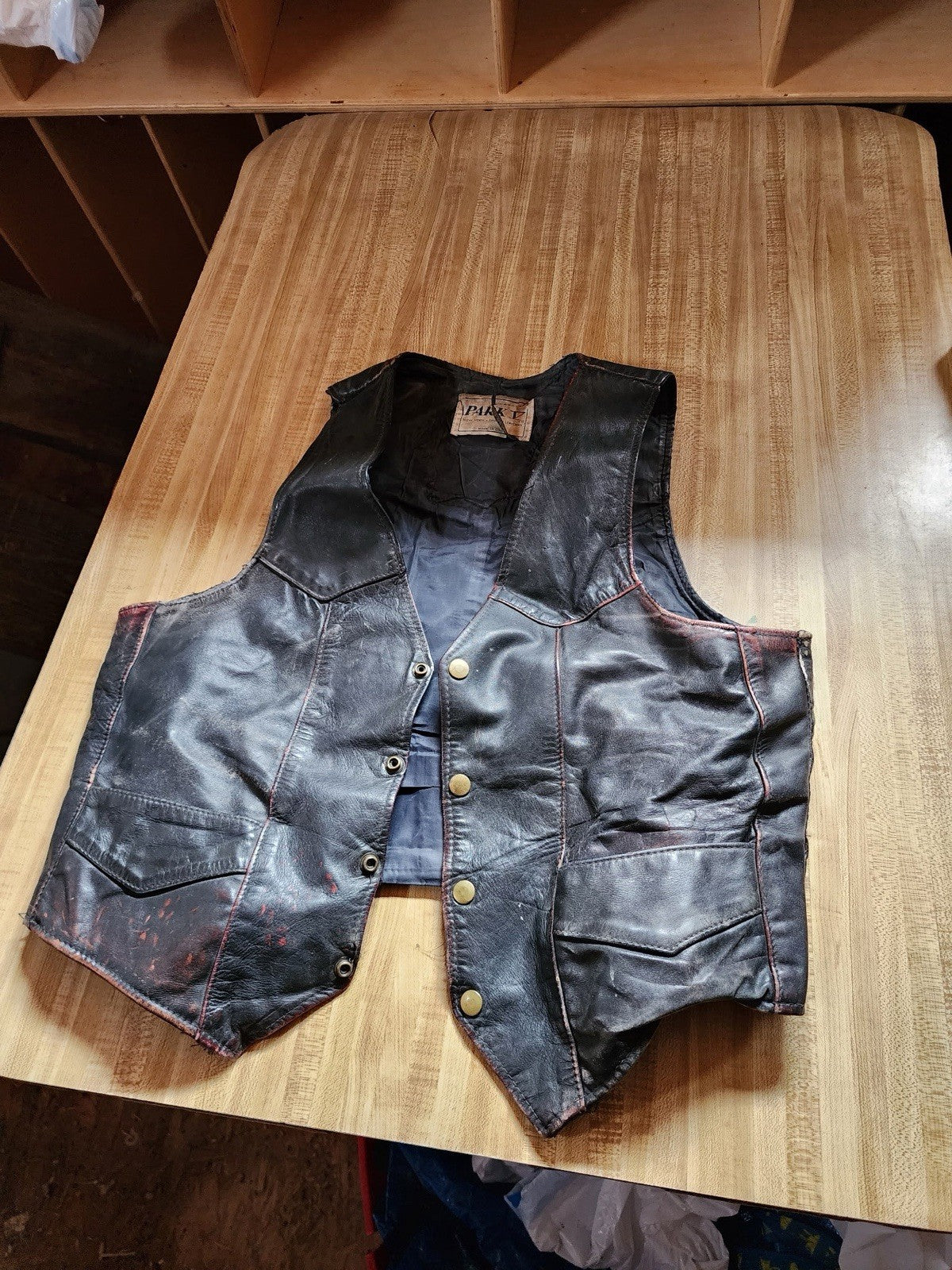 Vintage Biker Vest