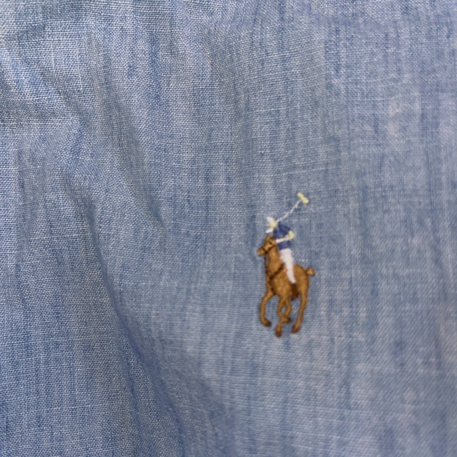 Polo Ralph Lauren Button Down 4XLT Flesh Pony