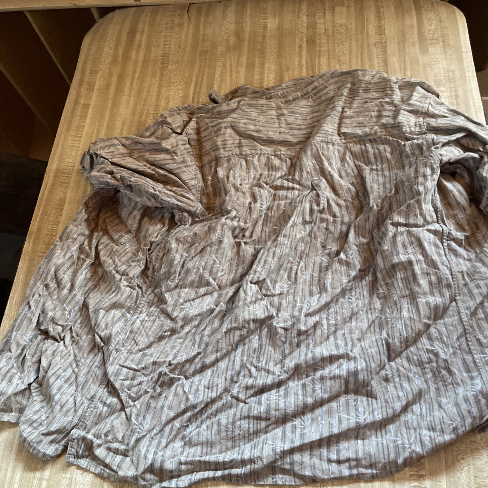 Bruno Washable Linen Shirt Large 