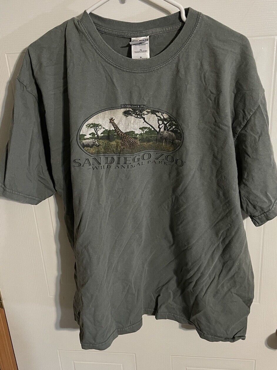 San Diego Zoo T Shirt XL