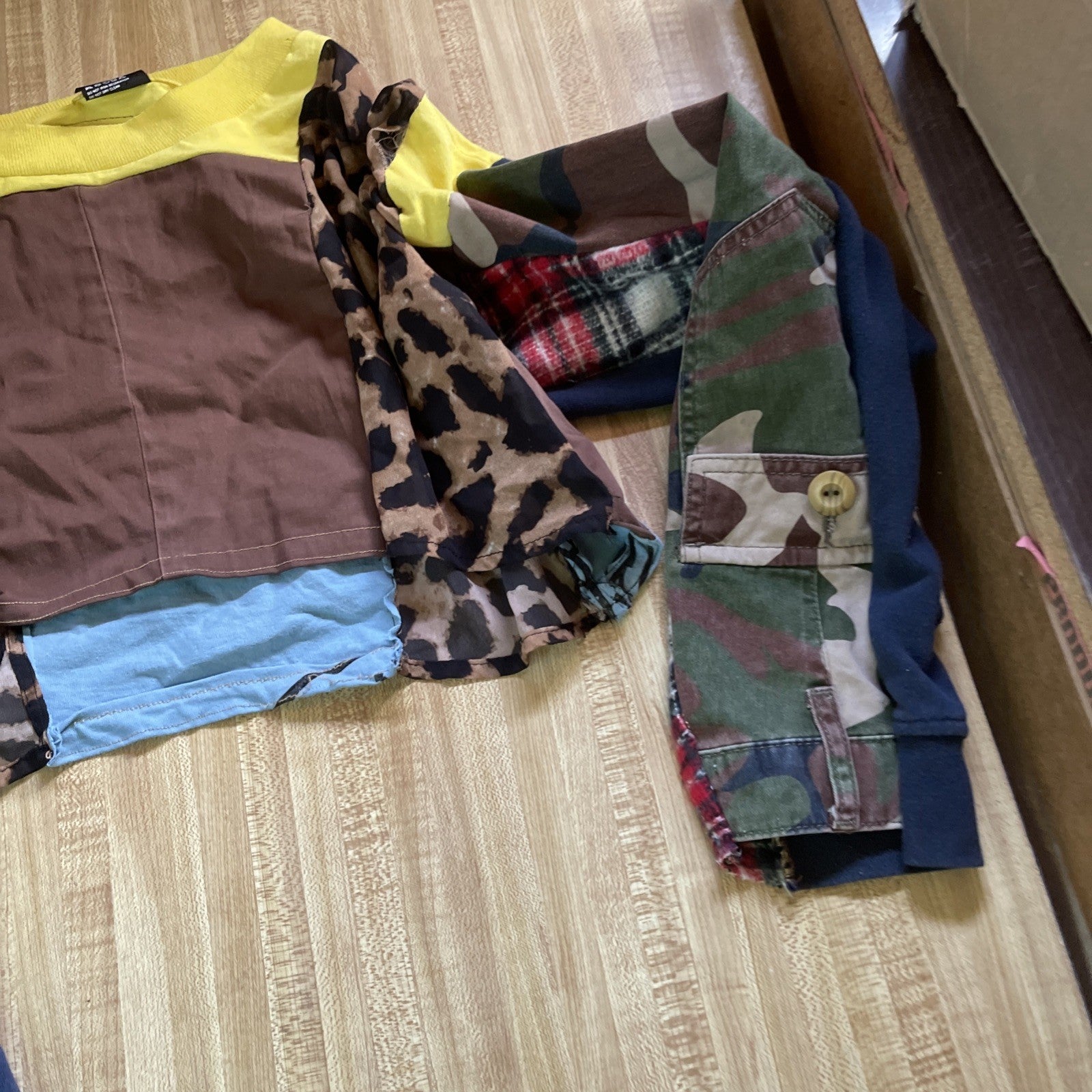 Vintage Upcycled Top On A Screen Stars Best Tag XL