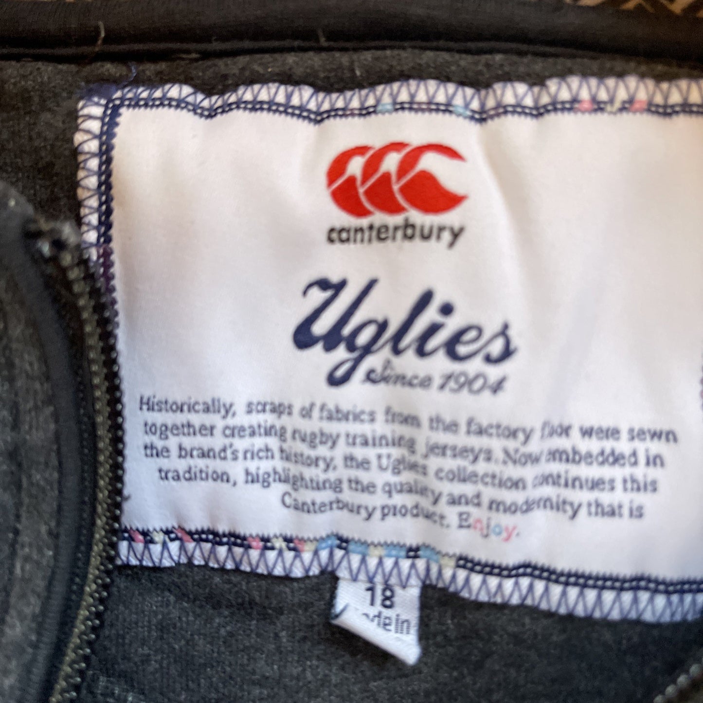 Canterbury Uglies Full Zip Hoodie 18