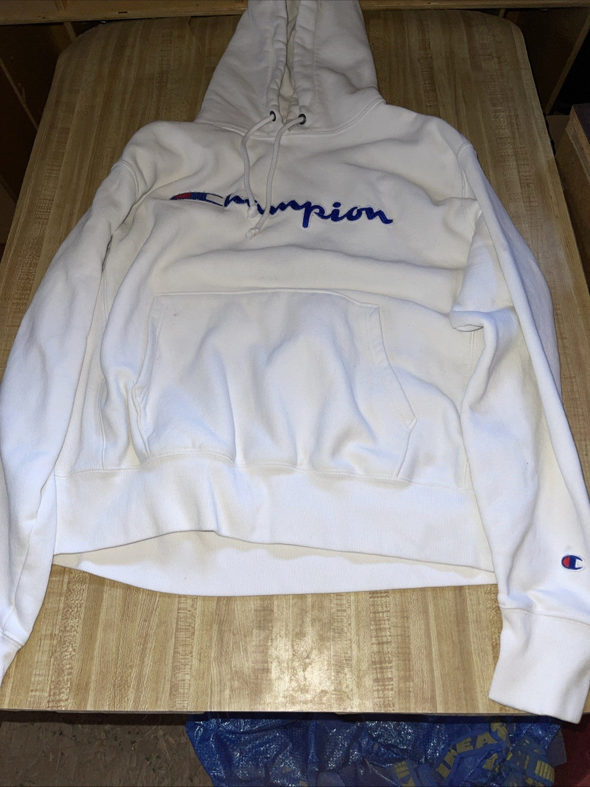 Champion Reverse Weave Hoodie Large