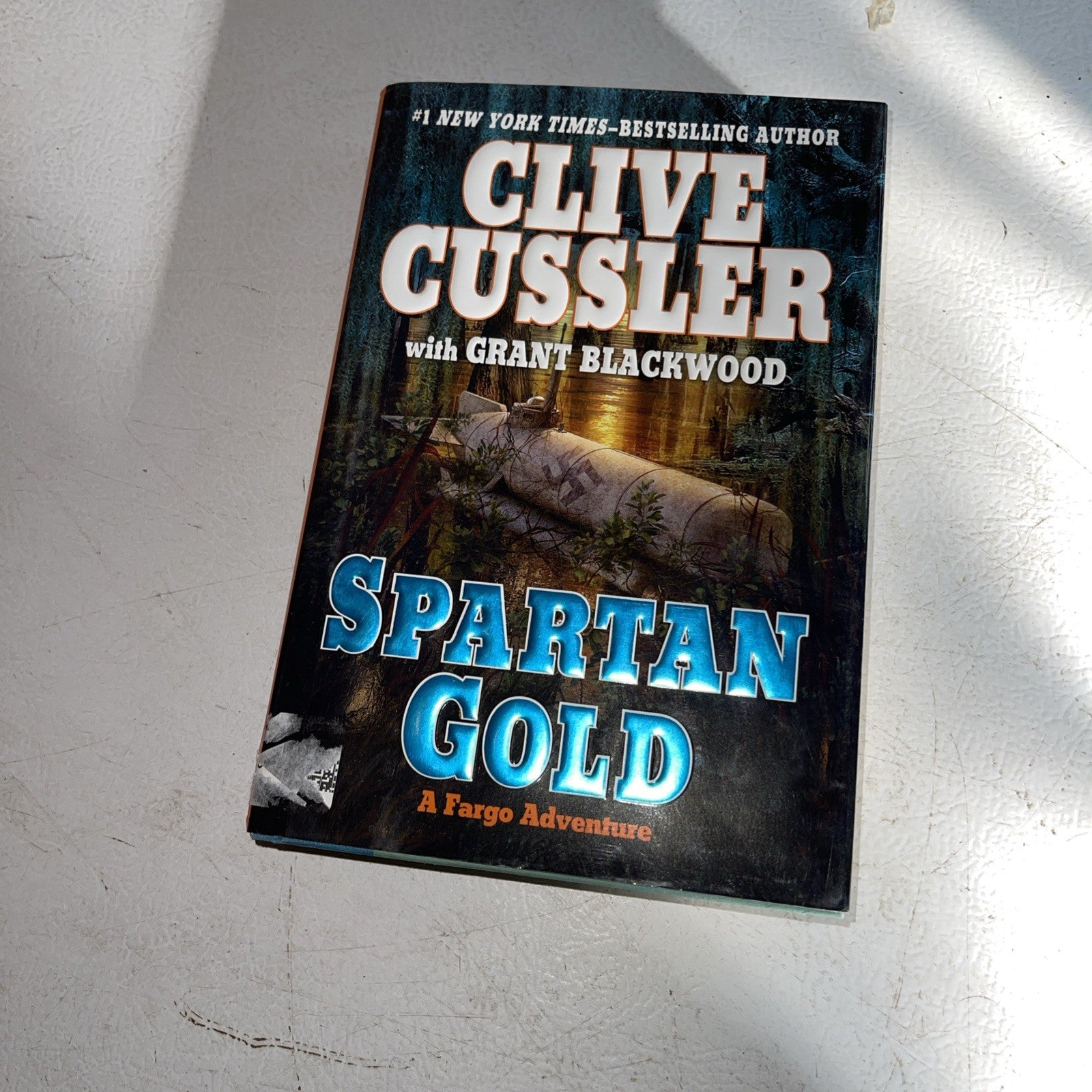 Spartan Gold by Clive Cussler and Grant Blackwood (2009, Hardcover)