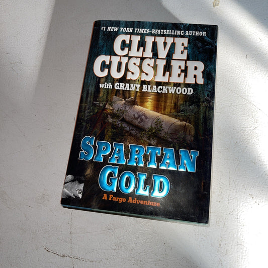 Spartan Gold by Clive Cussler and Grant Blackwood (2009, Hardcover)