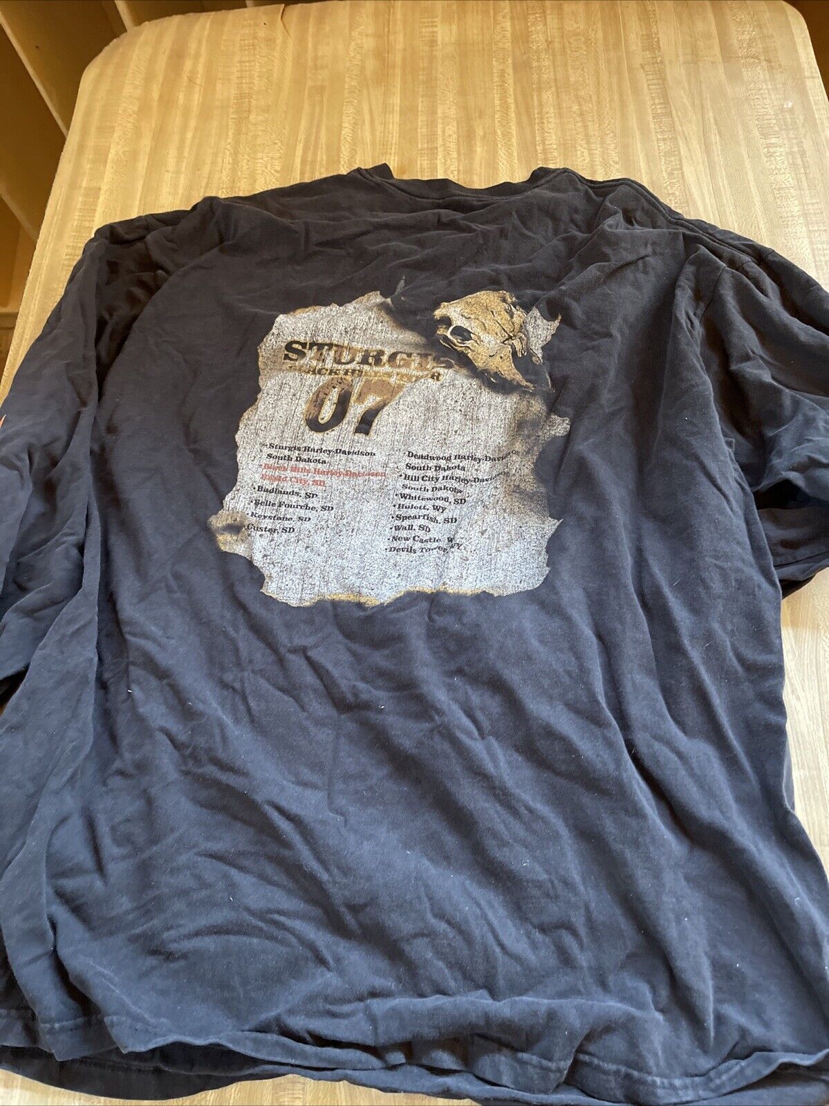 Harley Davidson Sturgis Long Sleeve T Shirt 2XL