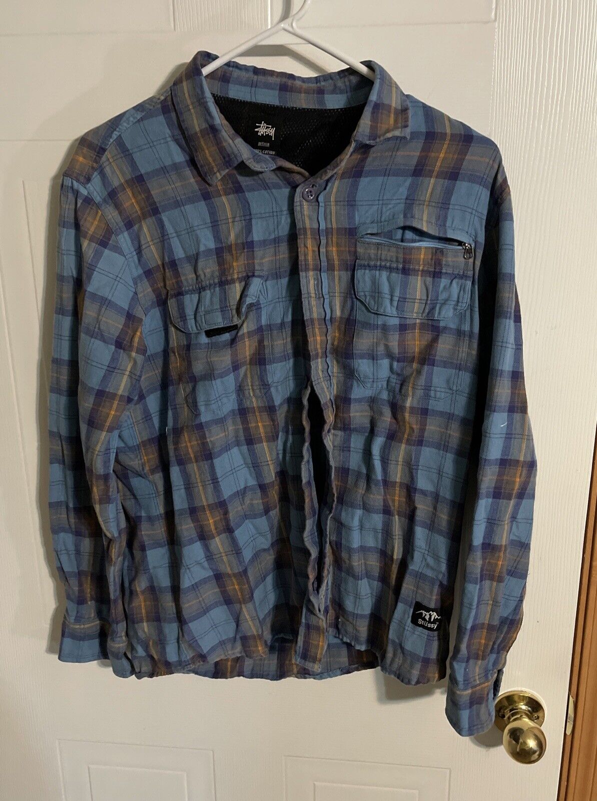 Stussy Vented Flannel Medium 