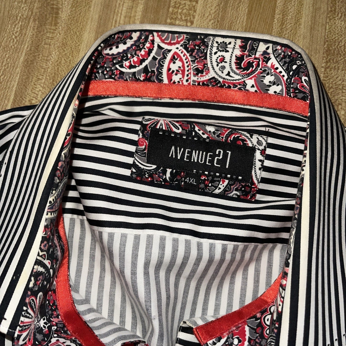Avenue 21 Dress Shirt 4XL 