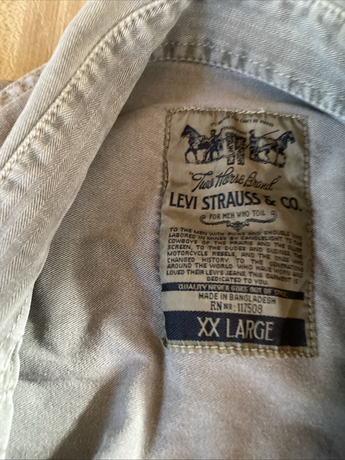 Levi’s Shacket XXL