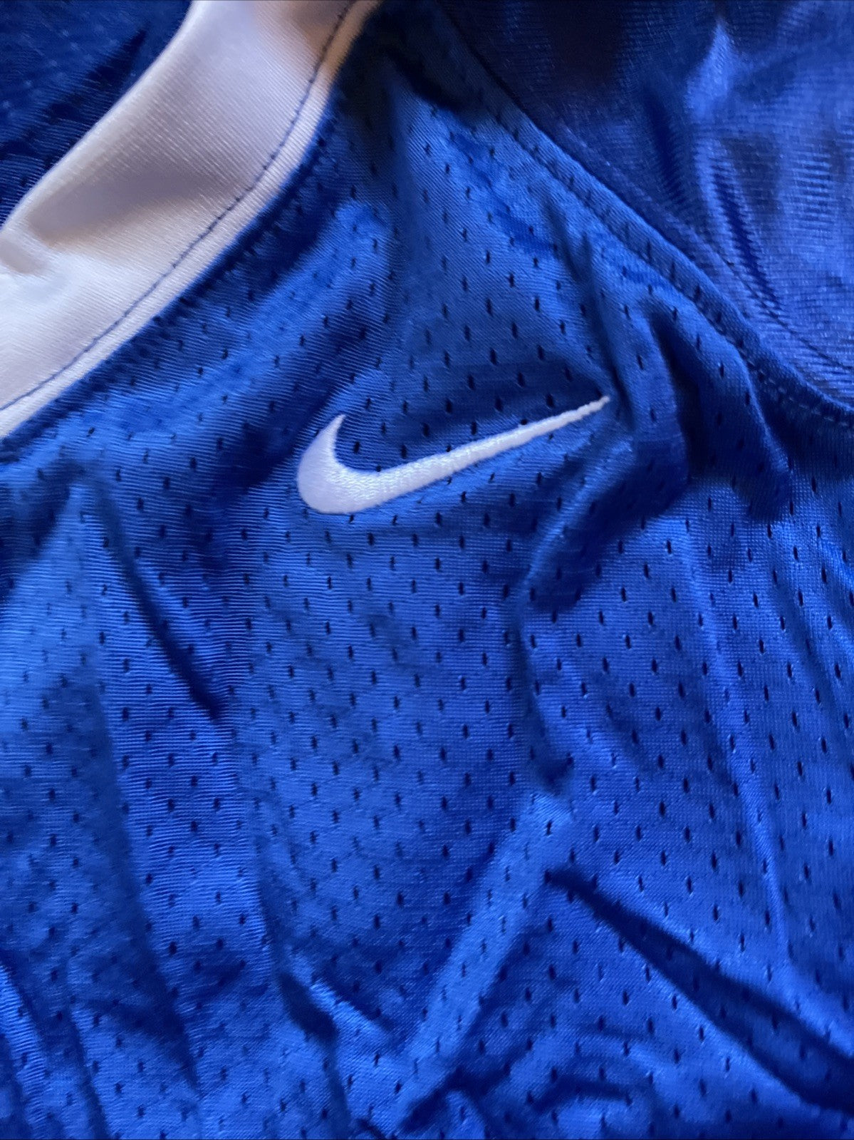 Vintage Nike Team Football Jersey Blank XL