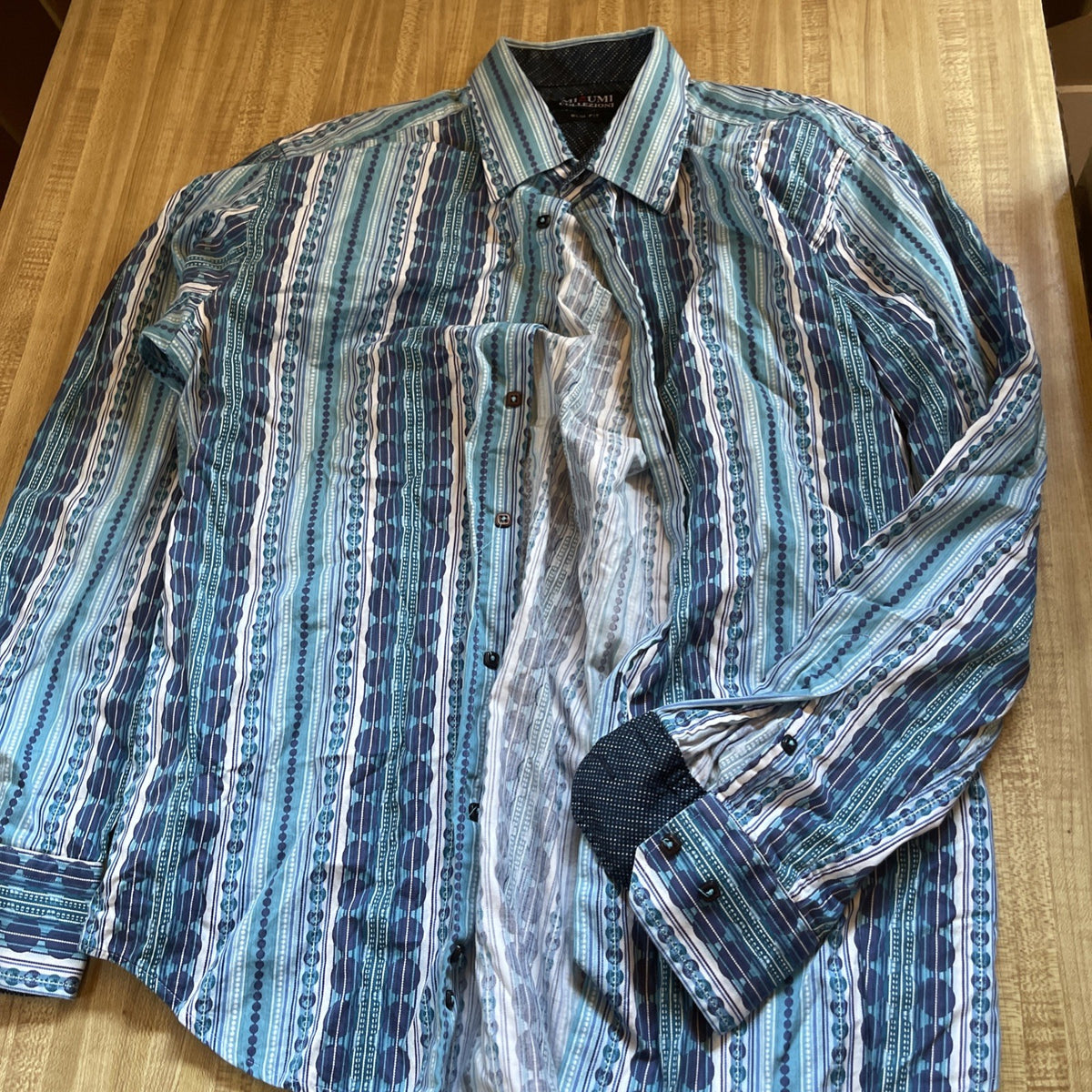 Mizumi Collezioni Dress Shirt Large 