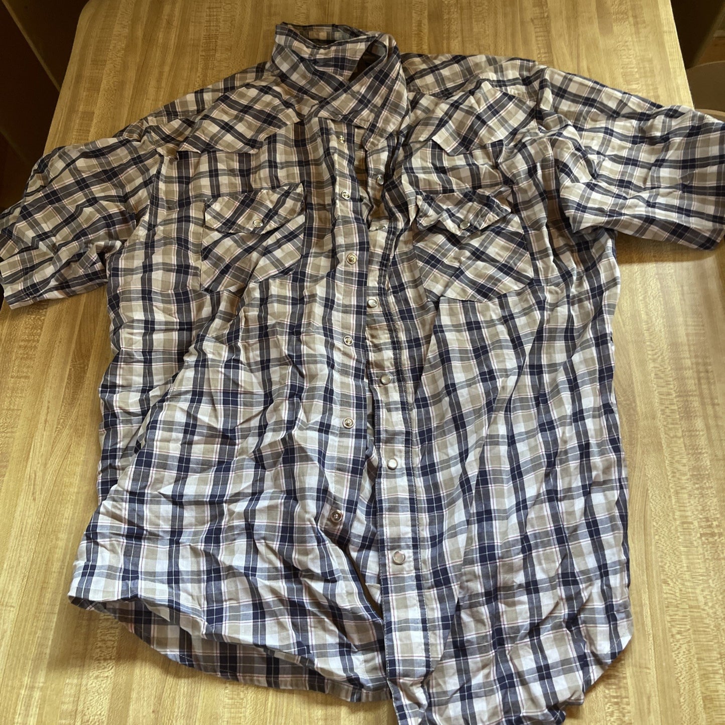 western Plains pearl snap Large