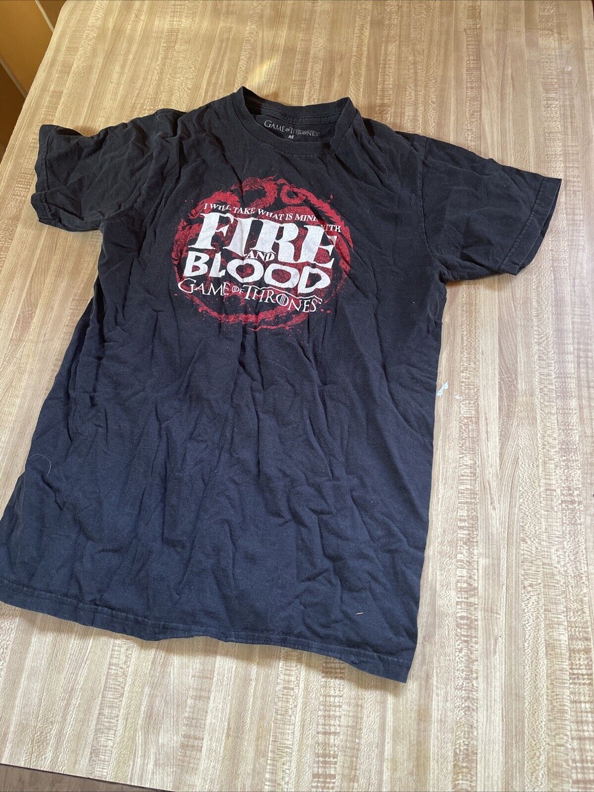 Game Of Thrones T Shirt Medium 