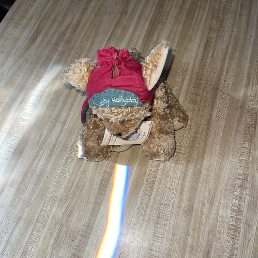 Vintage Hallmark Buddy Hollyday Plush NWT 