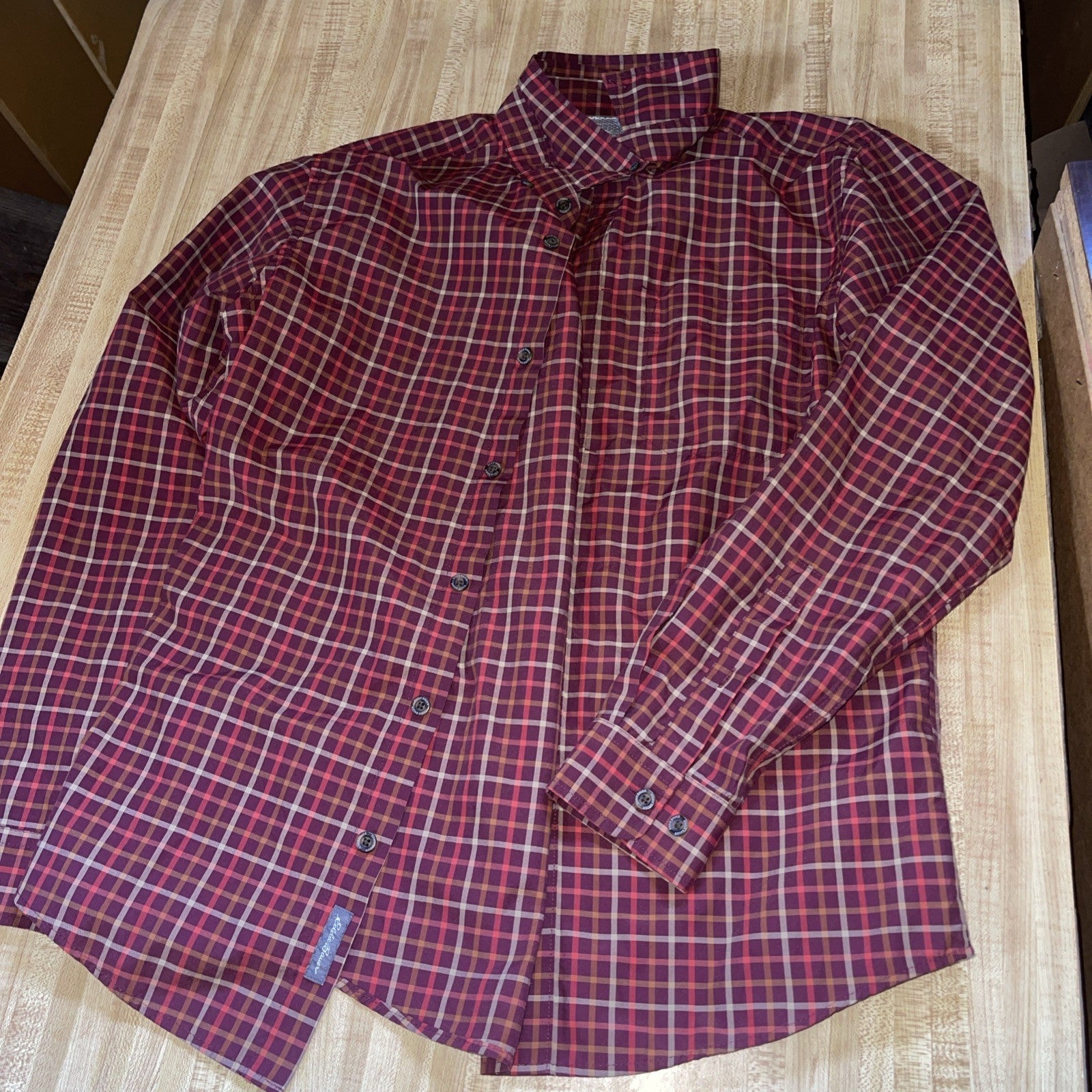 eddie bauer hiking shirt Medium 