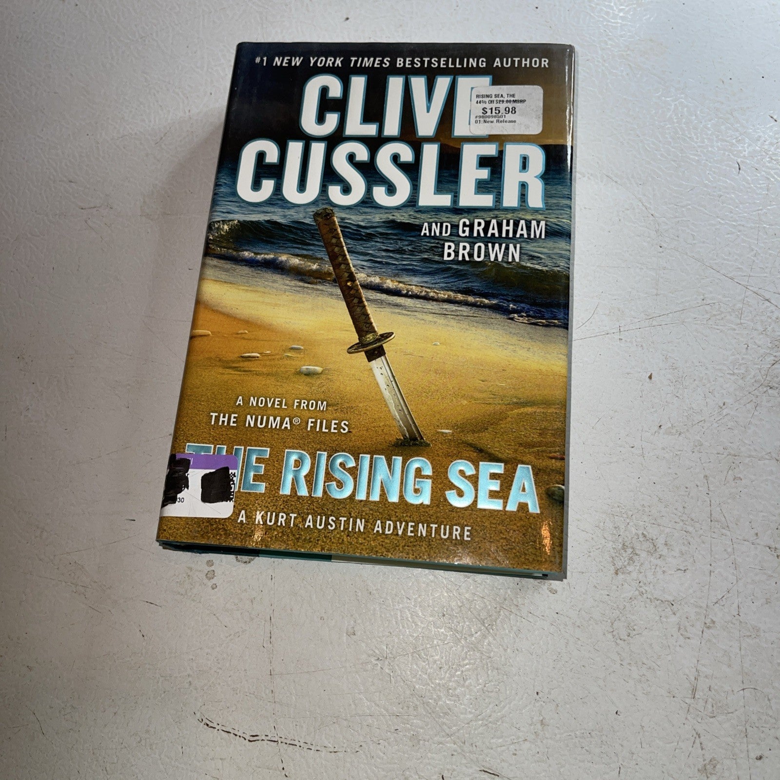 Rising Sea by Clive Cussler and Graham Brown (2018, Hardcover)