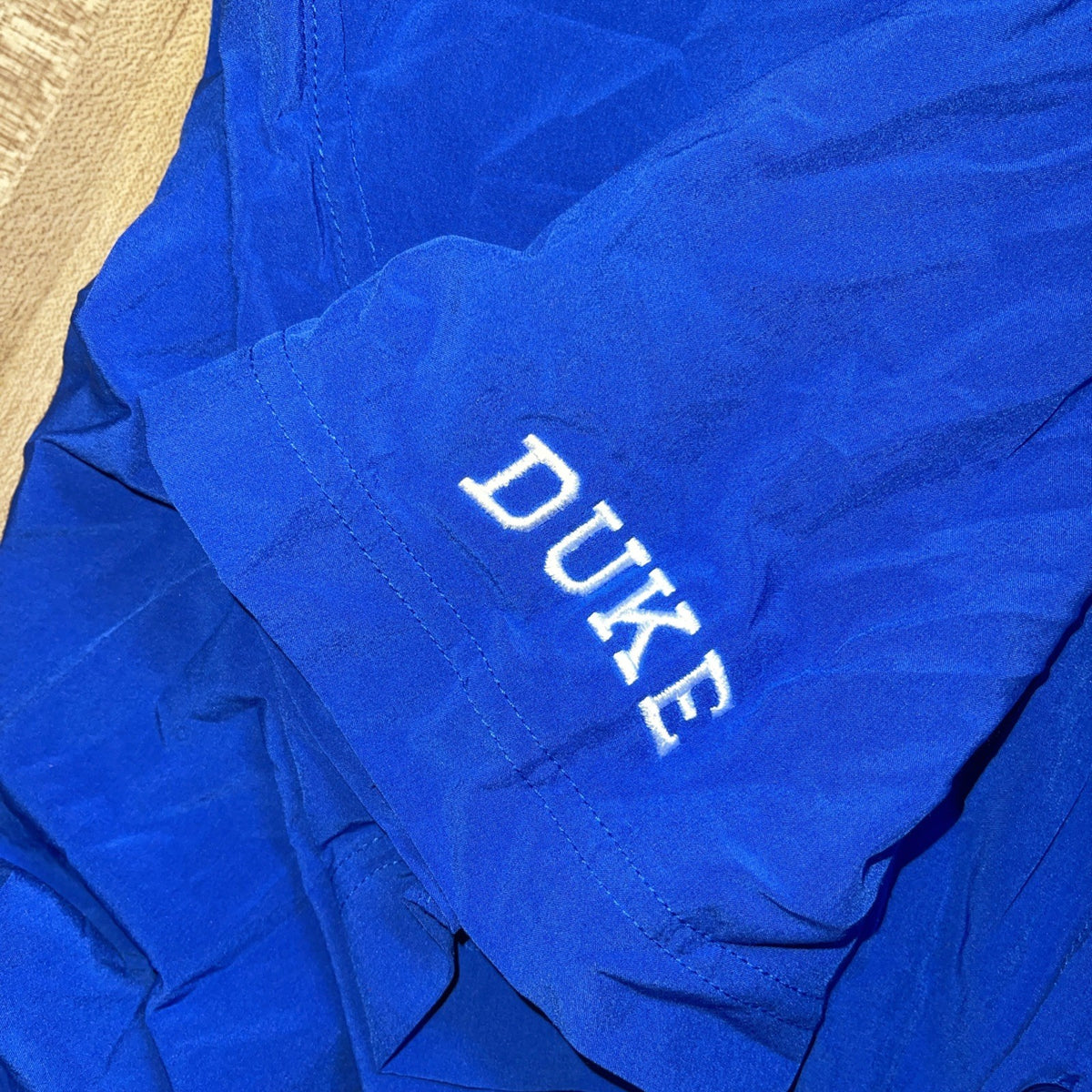 Nike Dri Fit Button Up XL Duke Embroidered