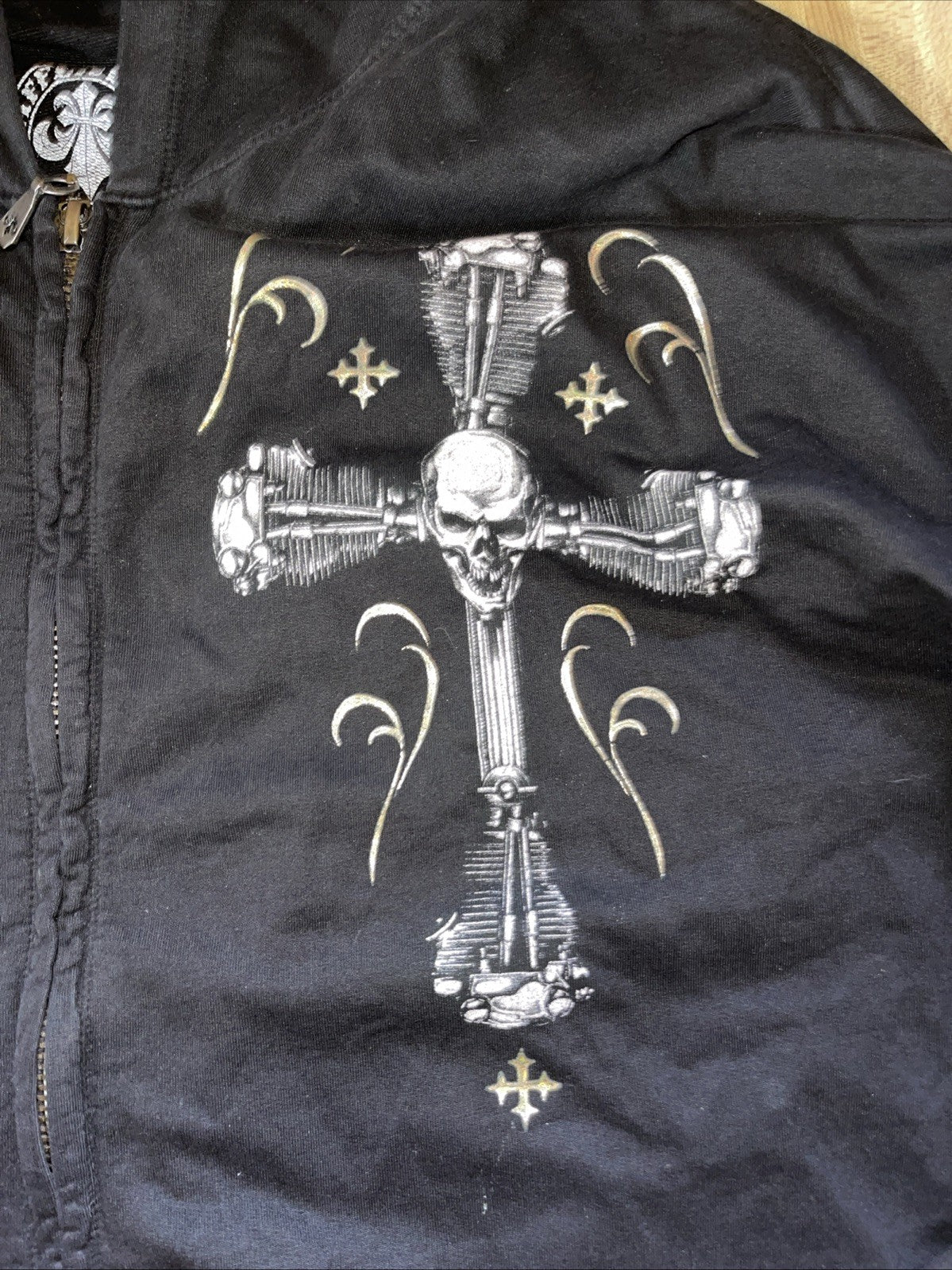 Affliction Hoodie 3XL  Full Zip