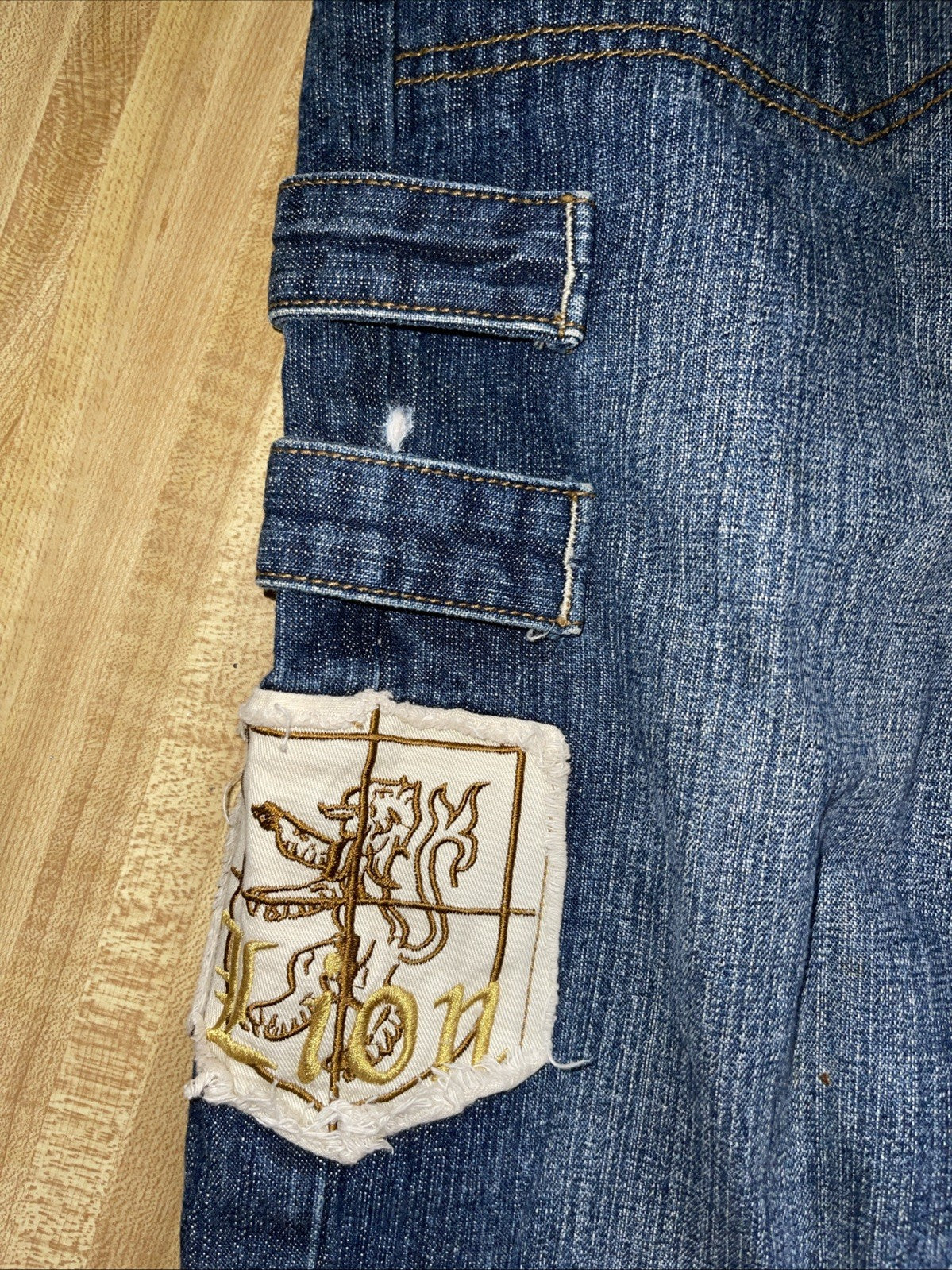 Lion Brand Jeans 36/25 Wide Leg