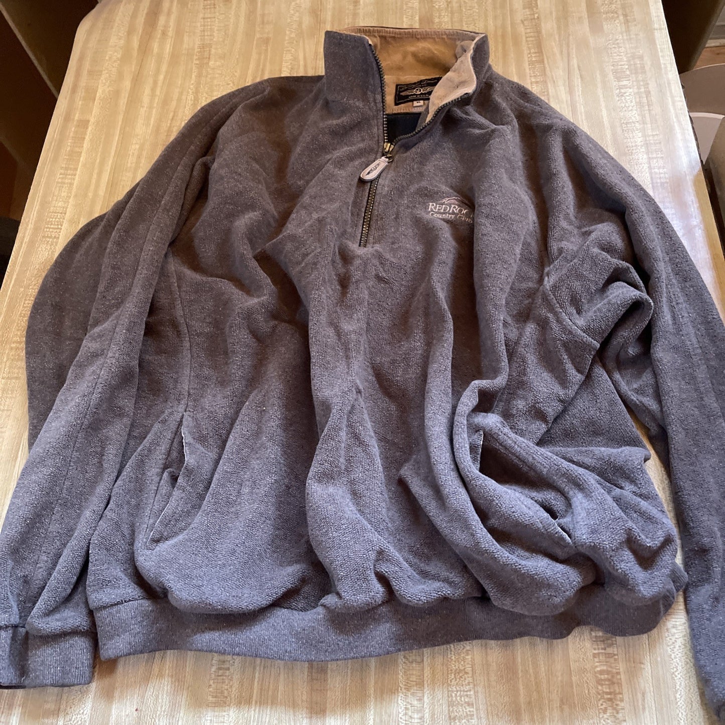 Straight Down Quarter Zip XL