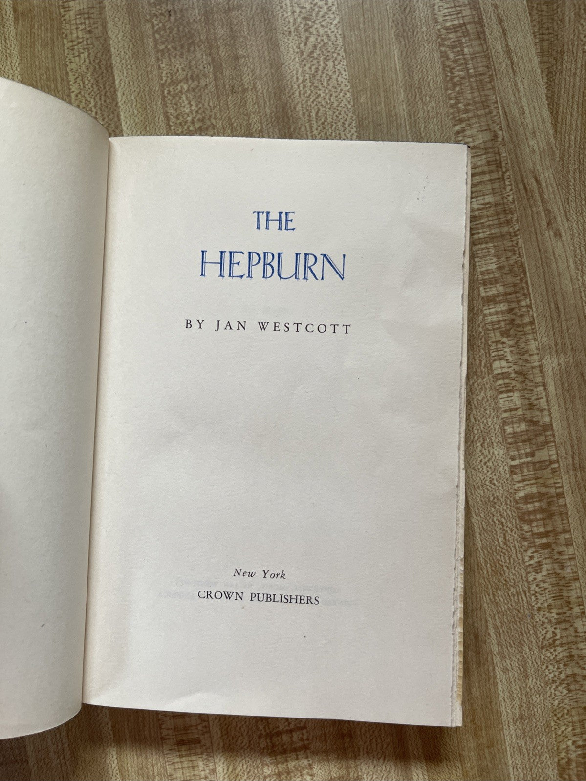 The Hepburn Hardcover 