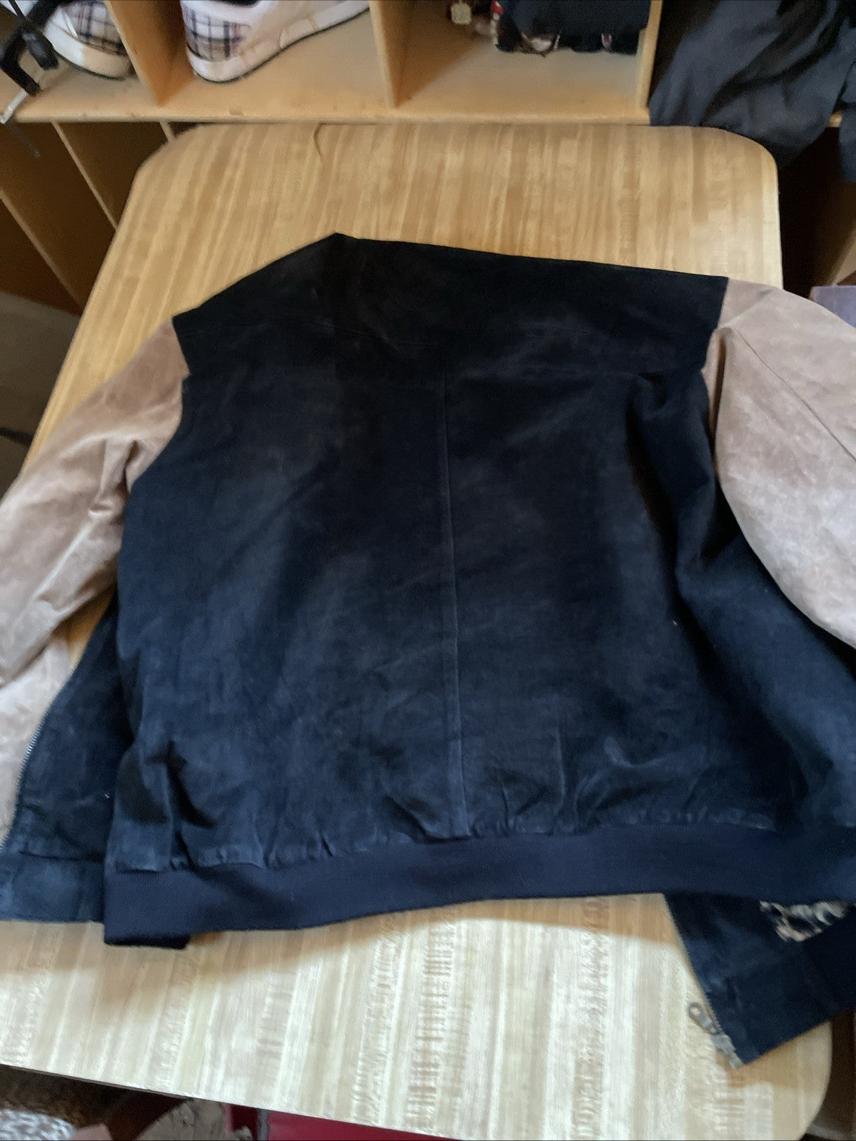 Vintage The Reserve Leather Bomber Jacket XL