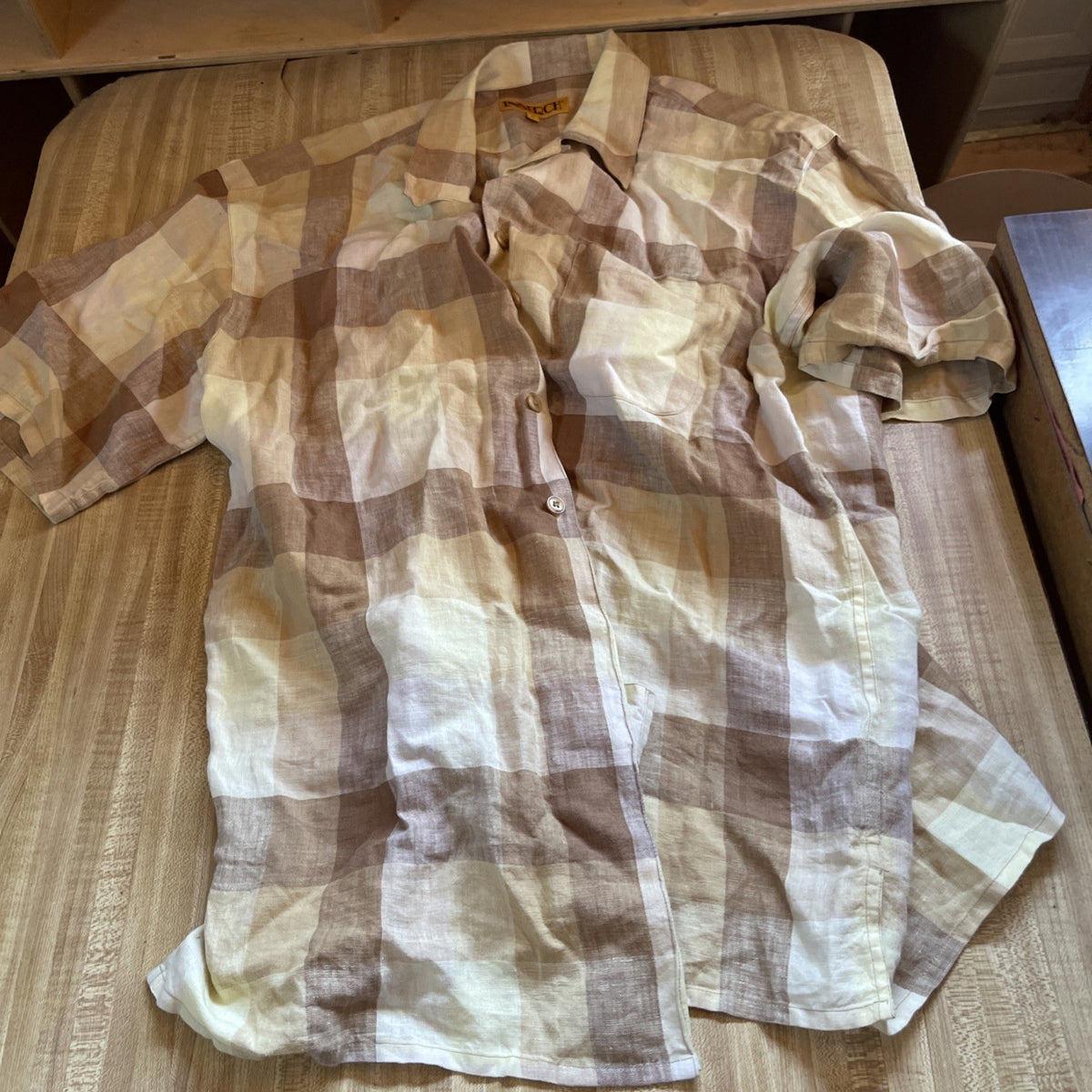 inserch linen shirt XL