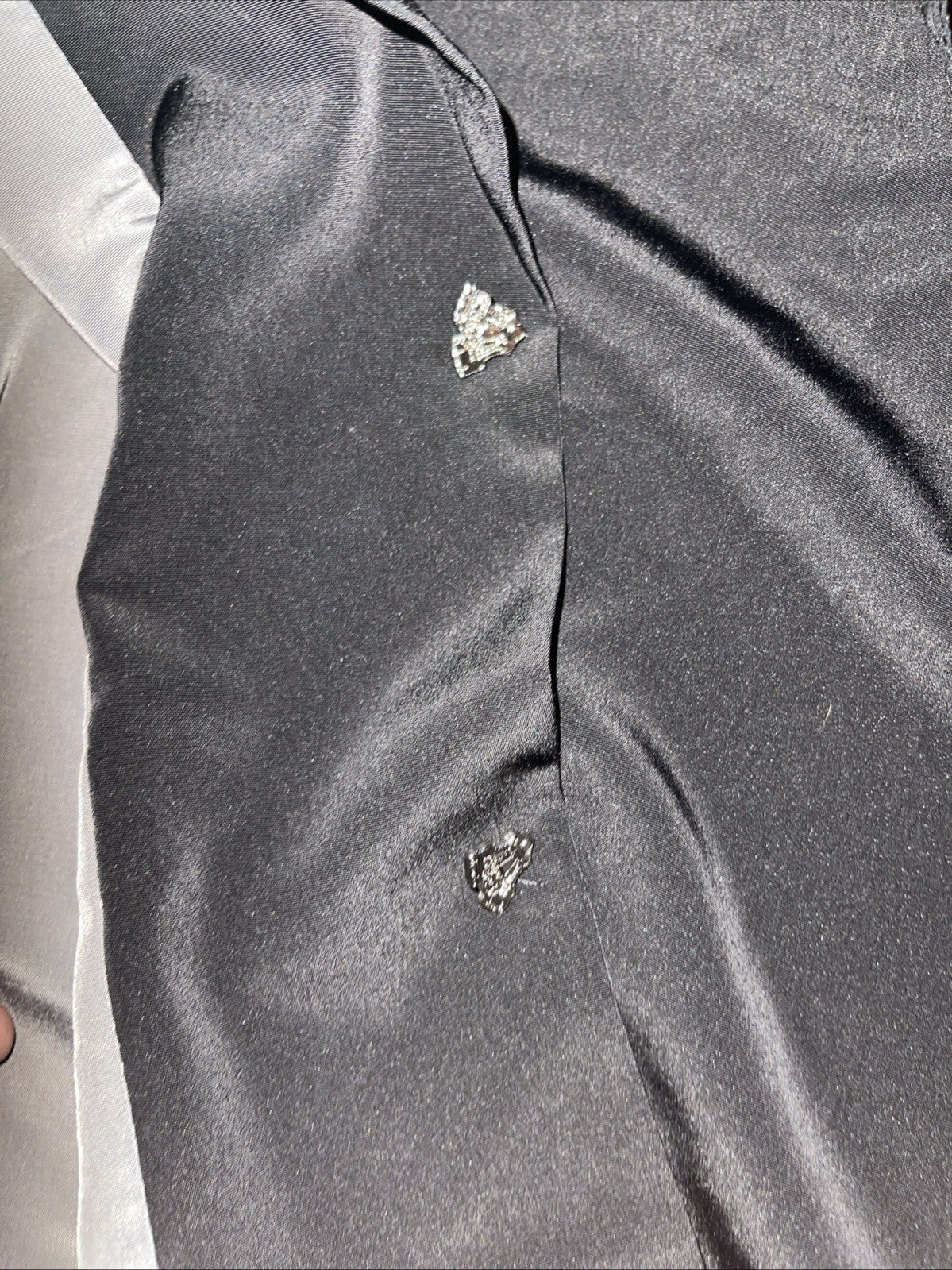 vintage dragonfly button up shirt Large Fancy Buttons