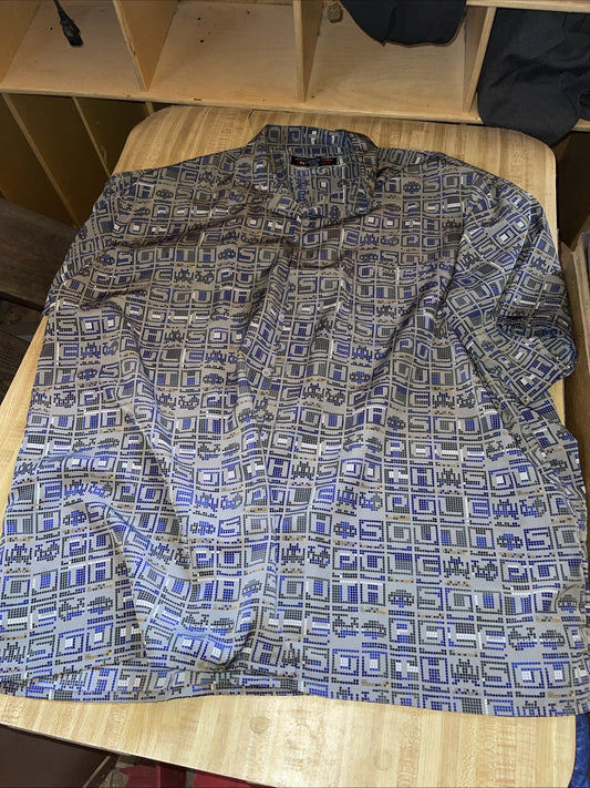 Vintage Southpole Button Up 3XL Y2K Hiphop Streetwear 