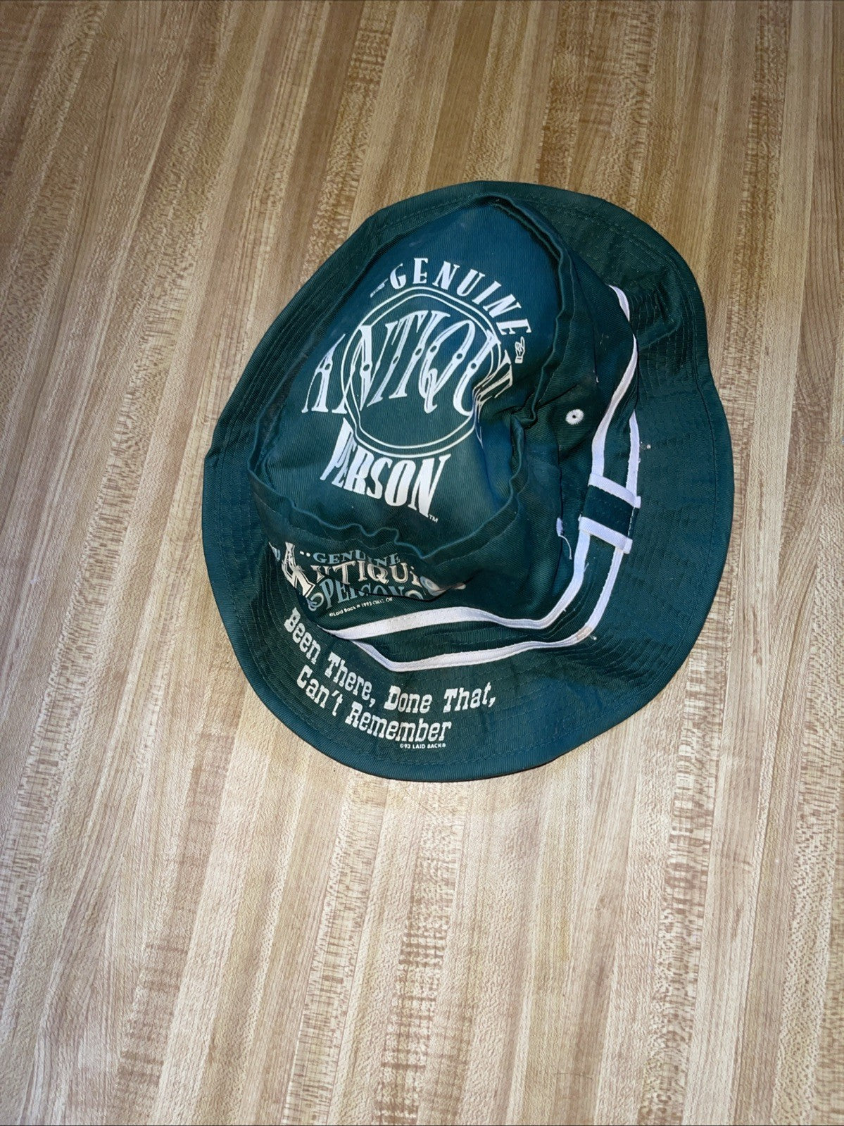 Vintage 1993 Bucket Hat By Laid Back Hats XL