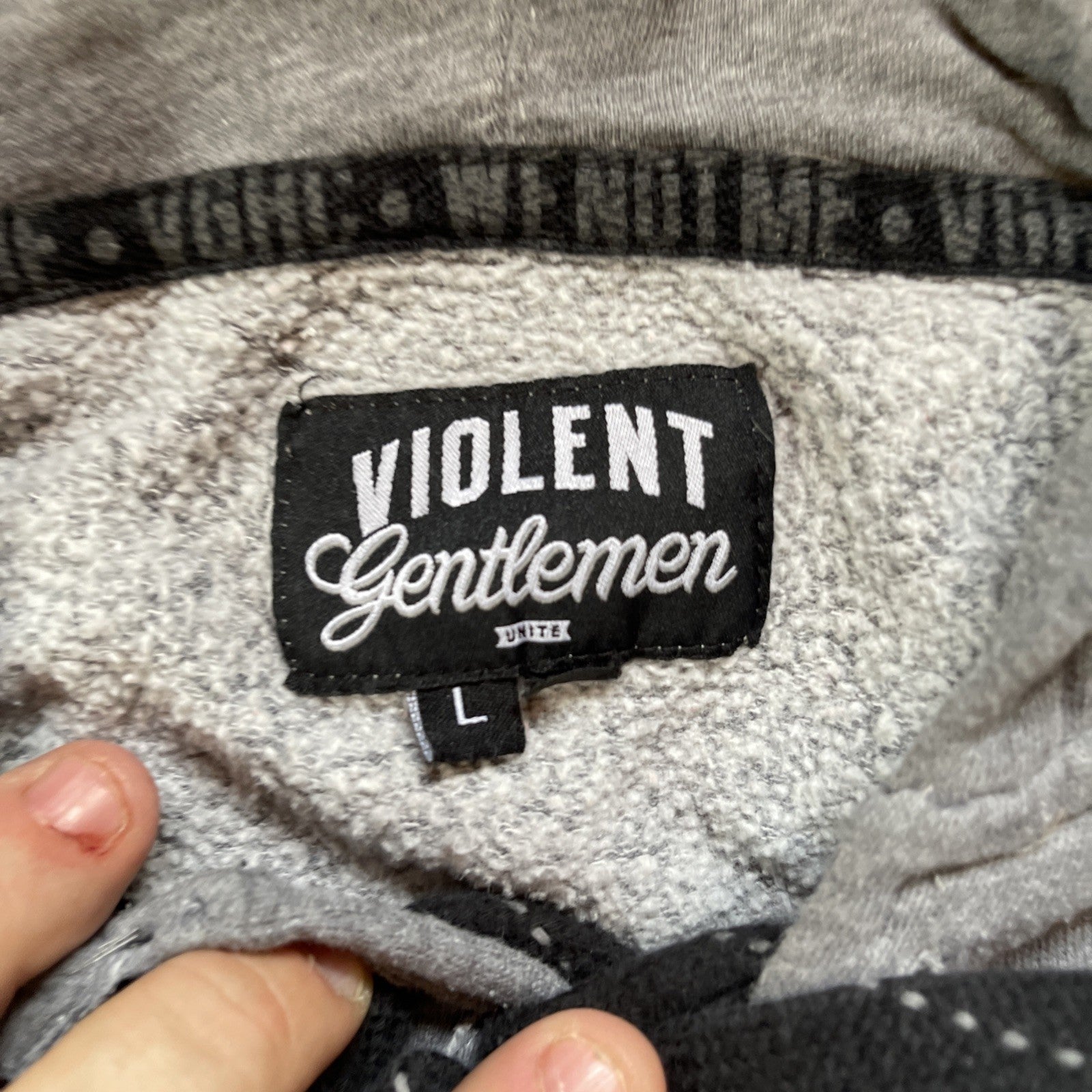 Violent Gentlemen Hoodie Large 