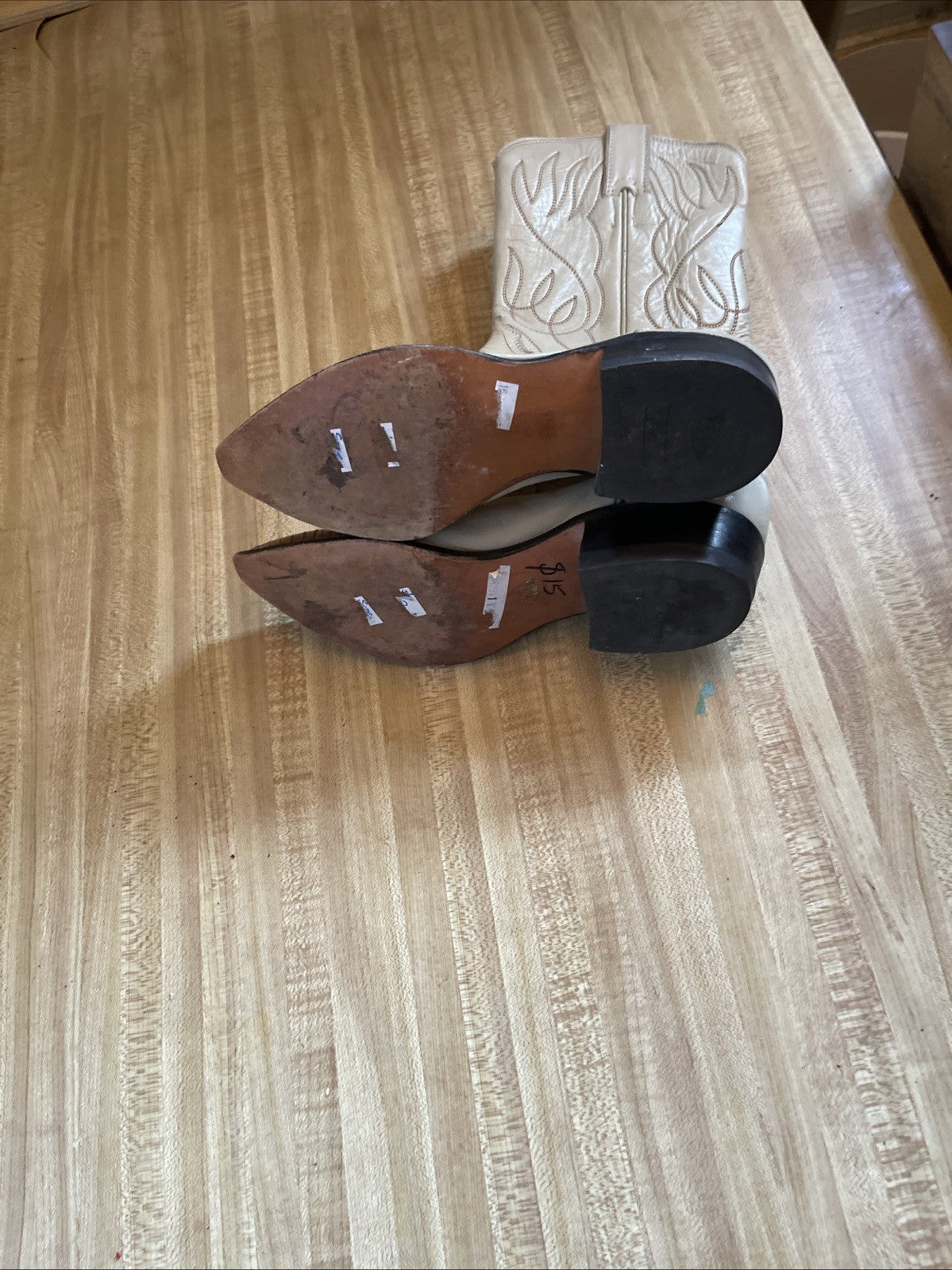 Justin Cowgirl Boots Vintage 5.5 B
